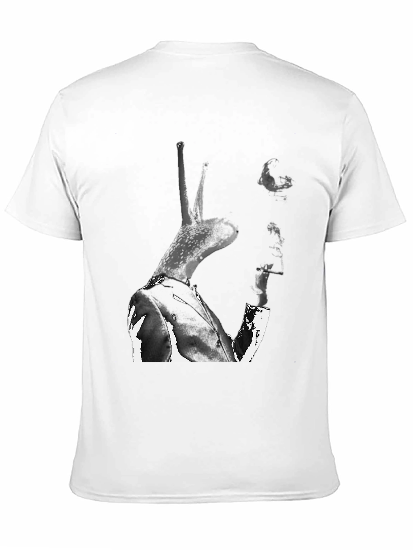 Surreal Snail Graphic Tee - Unique Art T-Shirt