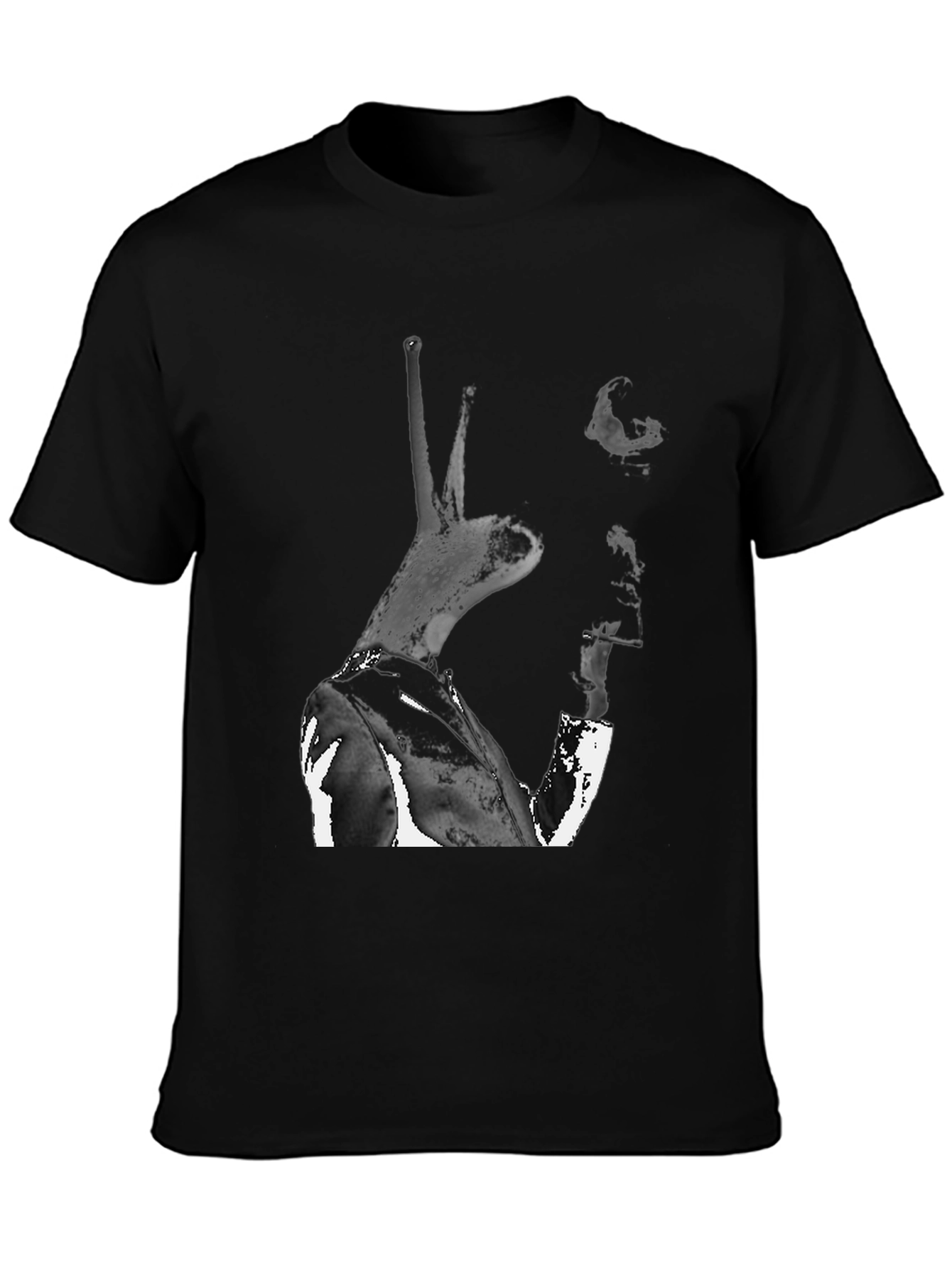 Surreal Snail Graphic Tee - Unique Art T-Shirt