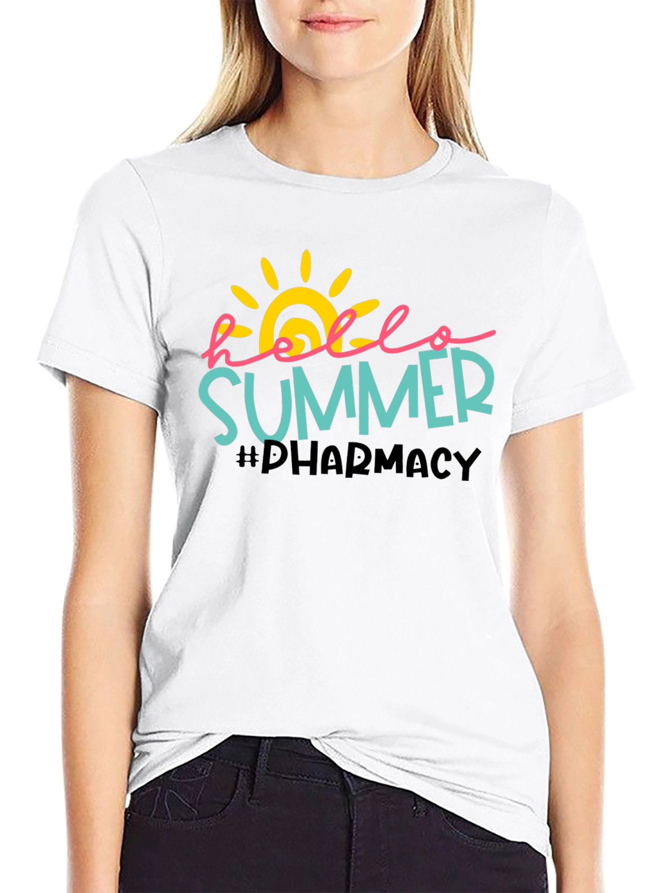 Hello Summer T-Shirt - Pharmacy Theme
