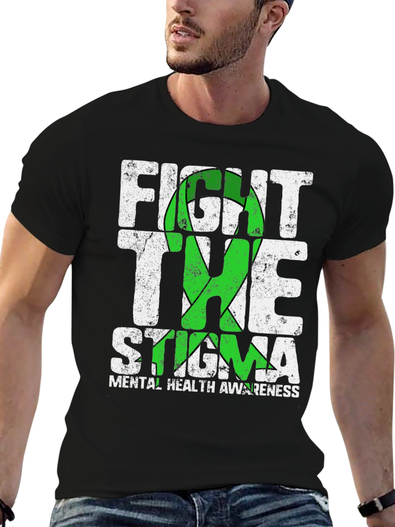 Fight The Stigma Mental Health Awareness T-Shirt