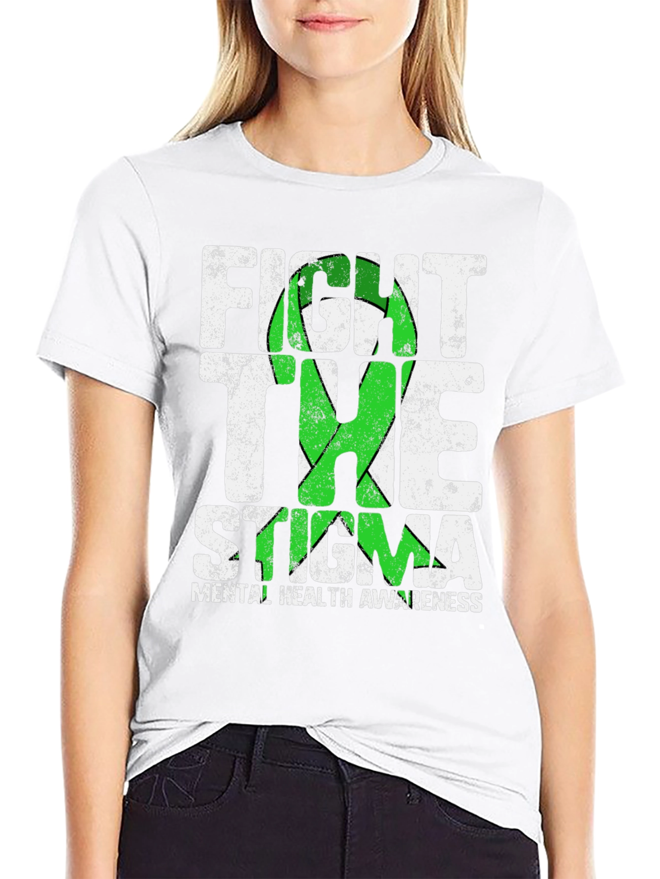 Fight The Stigma Mental Health Awareness T-Shirt