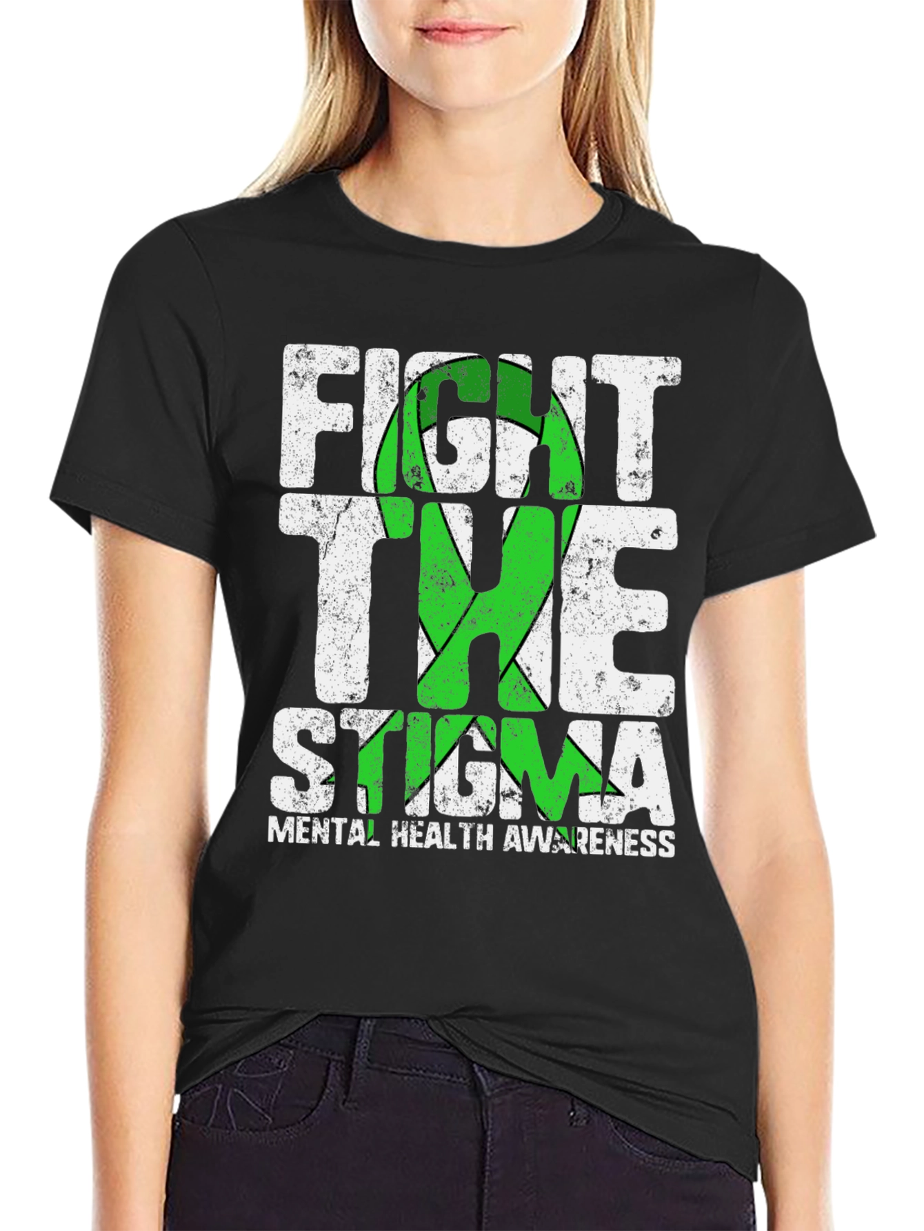Fight The Stigma Mental Health Awareness T-Shirt