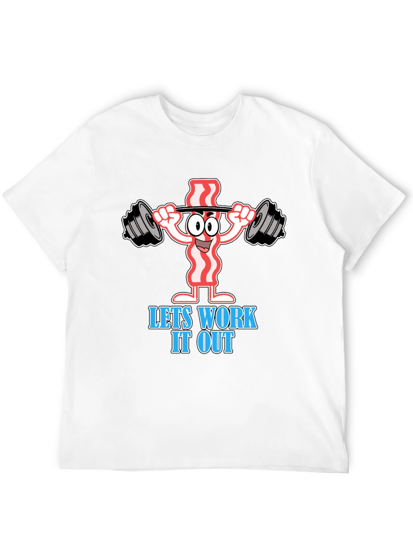 Bacon Gym T-Shirt - Funny Workout Tee