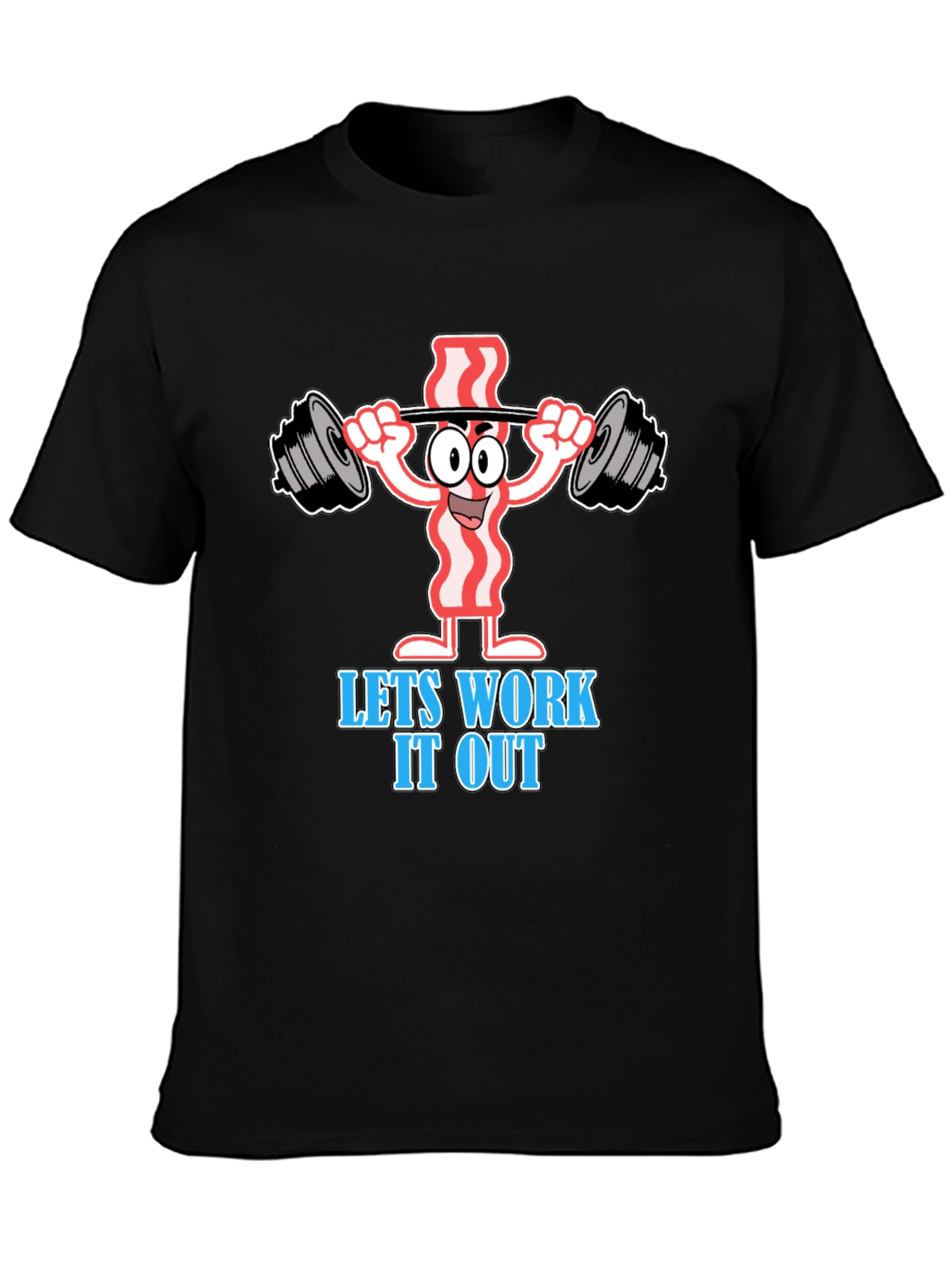 Bacon Gym T-Shirt - Funny Workout Tee