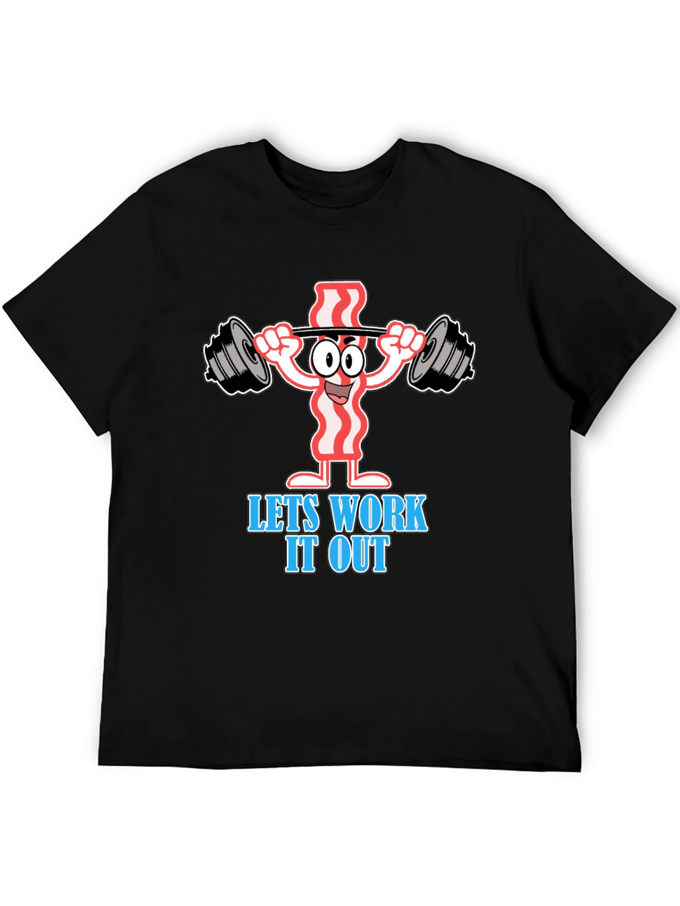 Bacon Gym T-Shirt - Funny Workout Tee