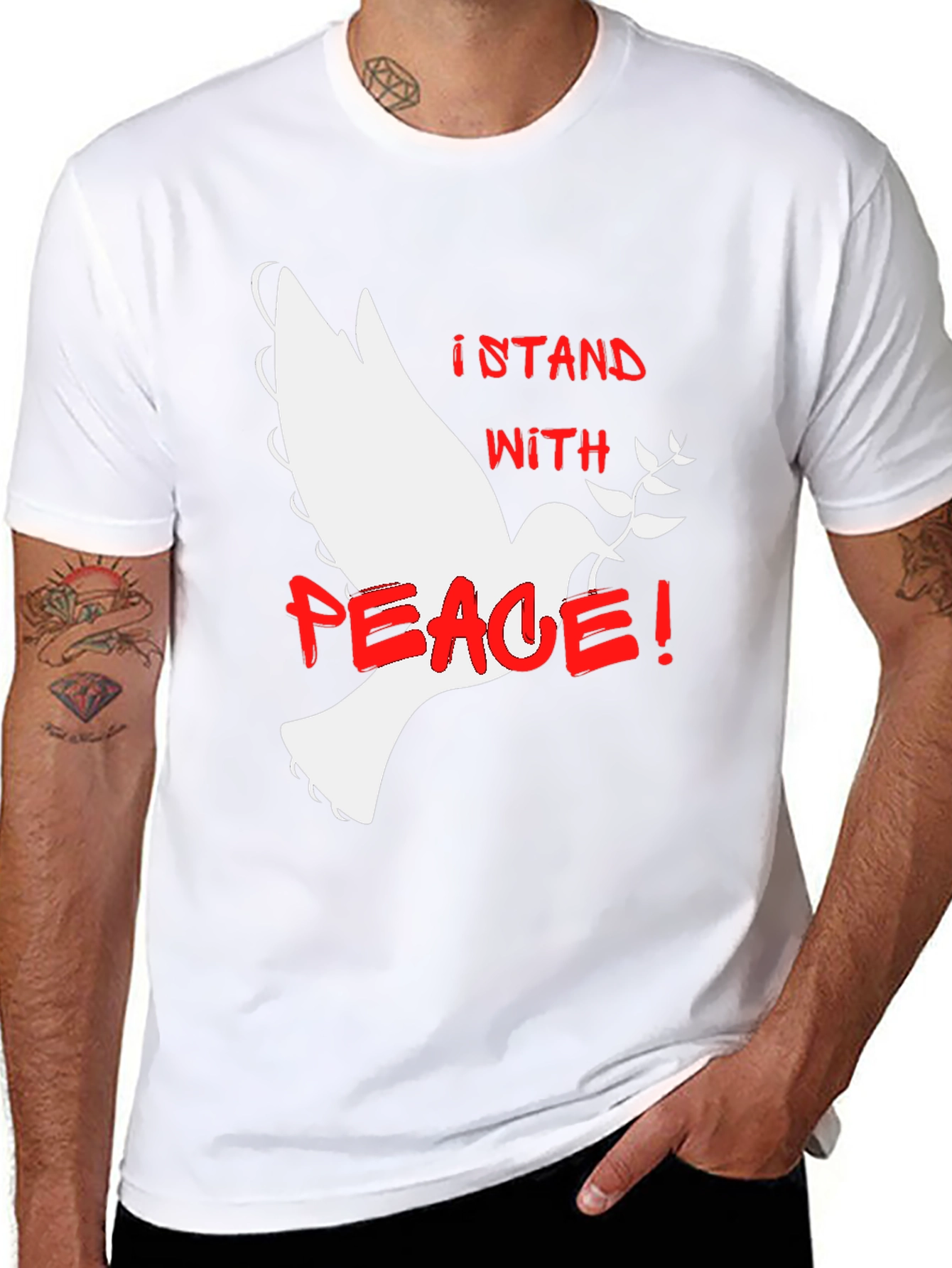 Stand With Peace Graphic Tee