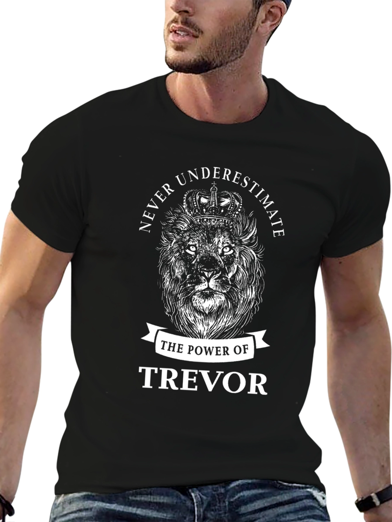 Never Underestimate Trevor Lion Graphic Tee