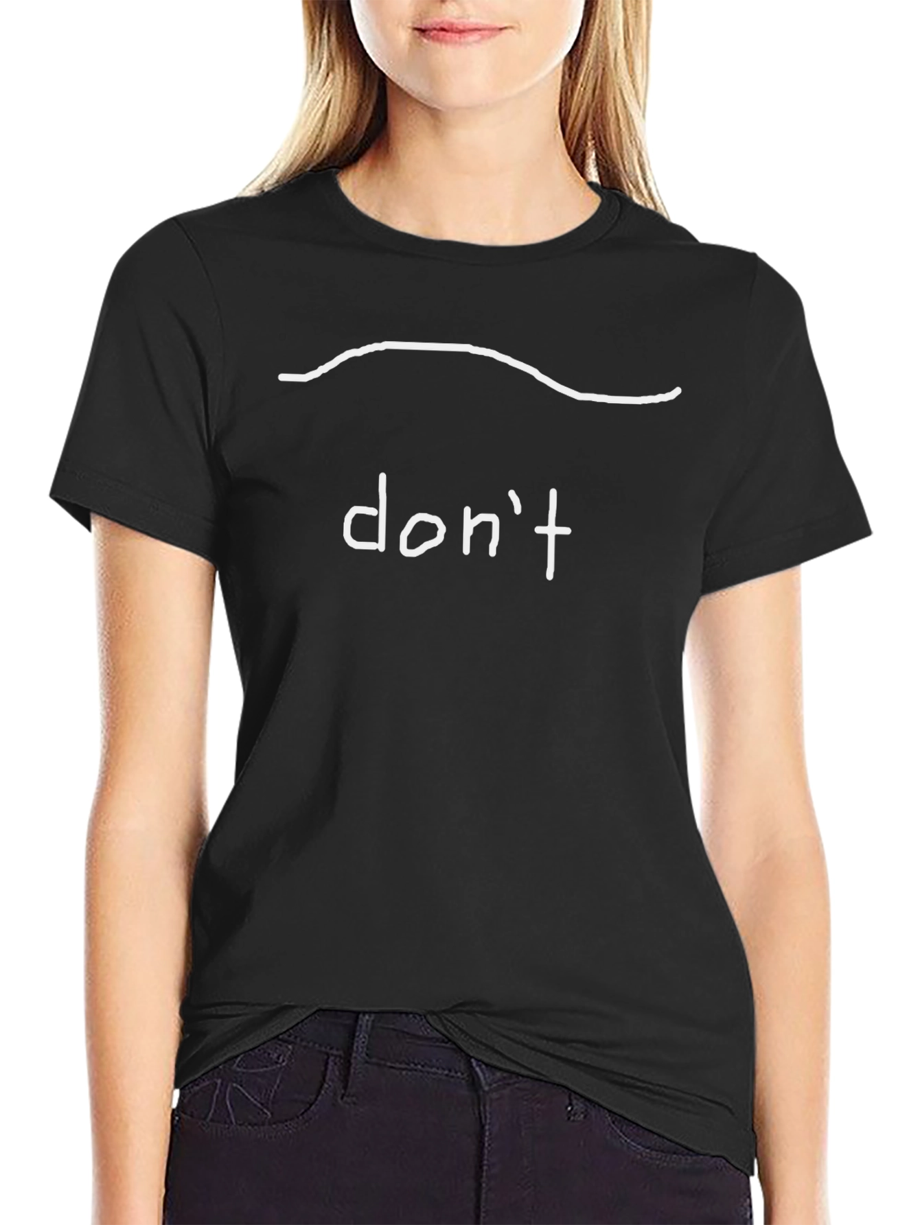 Dont Even Black T-Shirt