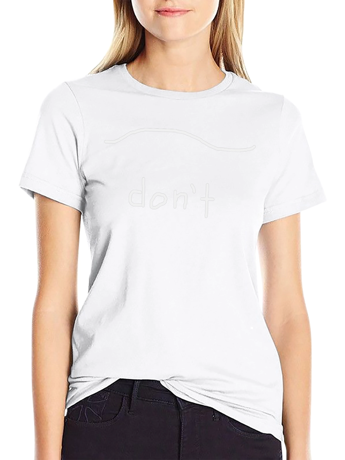 Dont Even Black T-Shirt