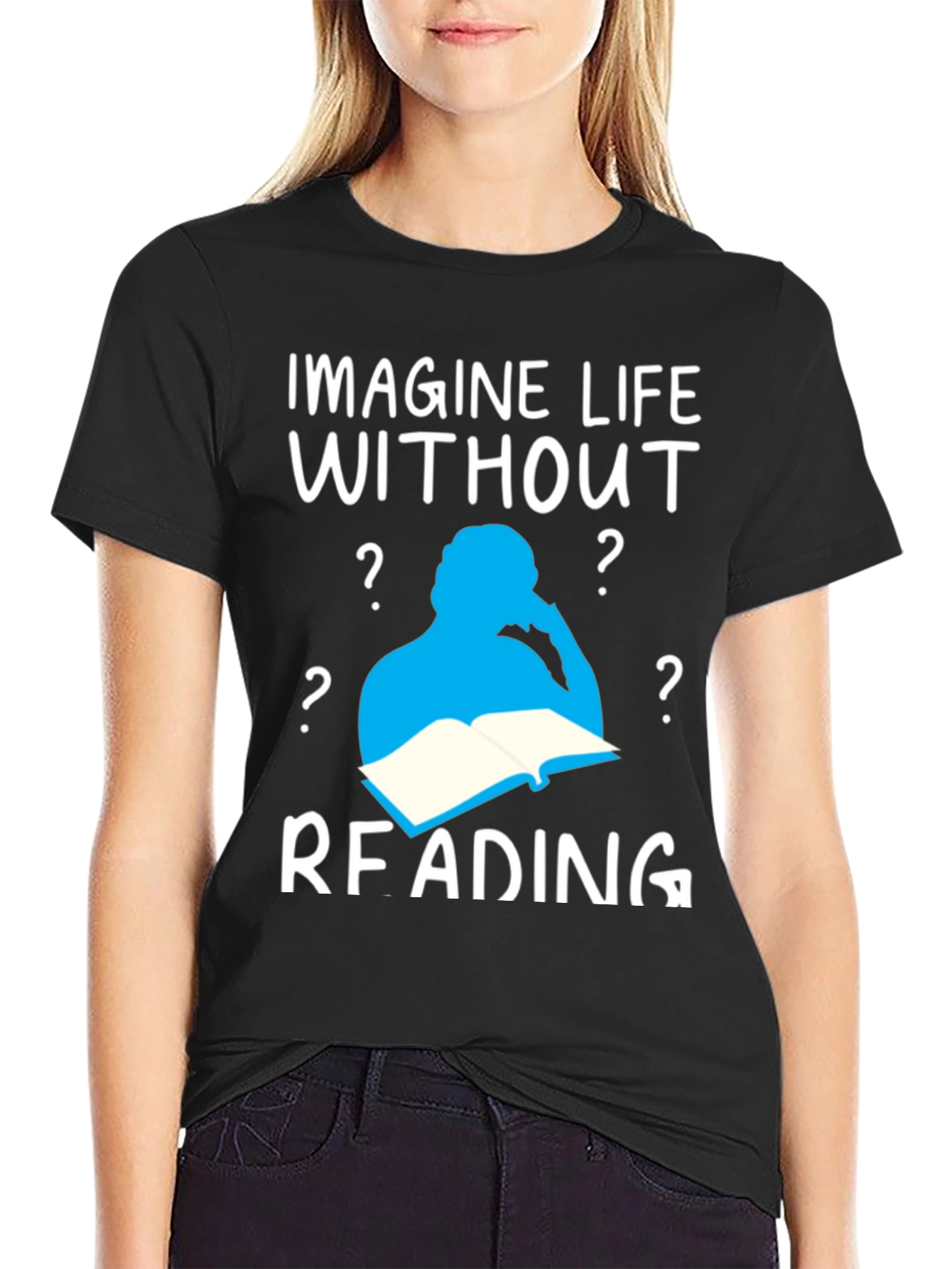 Imagine Life Without Reading T-Shirt