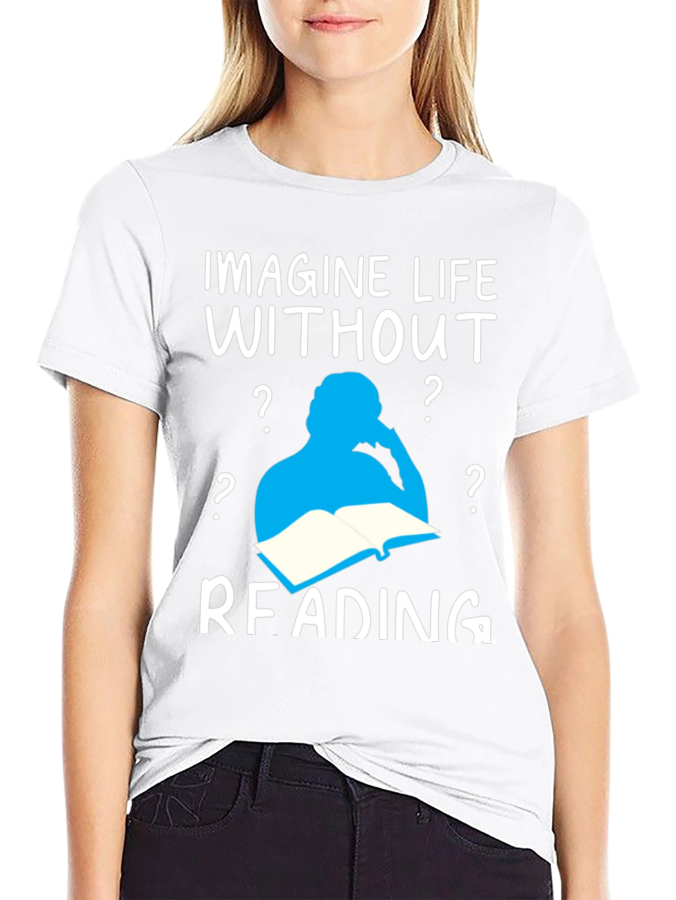 Imagine Life Without Reading T-Shirt