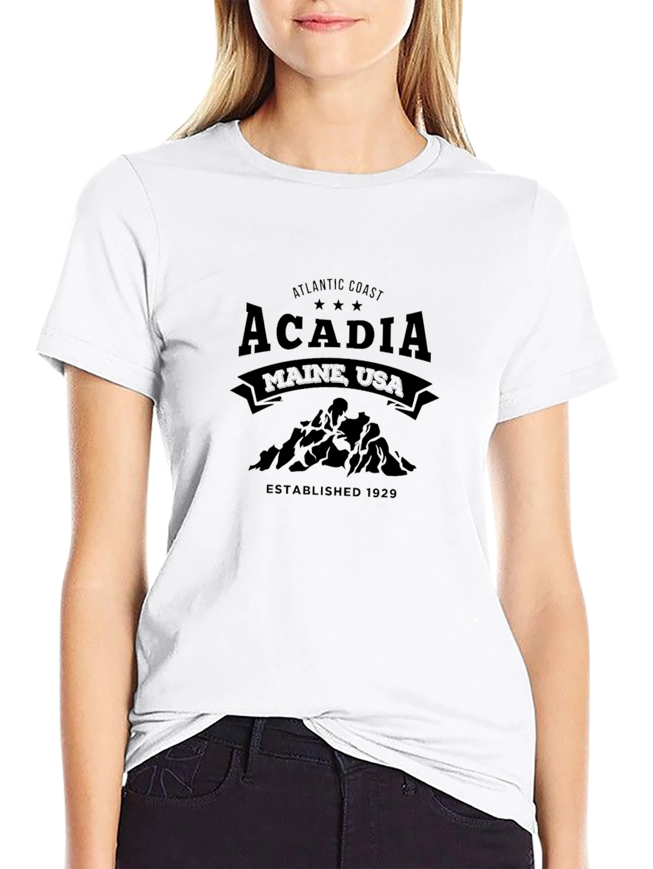 Acadia Maine USA Graphic T-Shirt