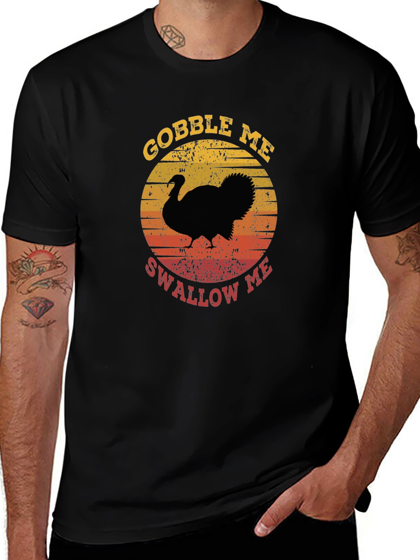 Gobble Me Swallow Me Turkey T-Shirt