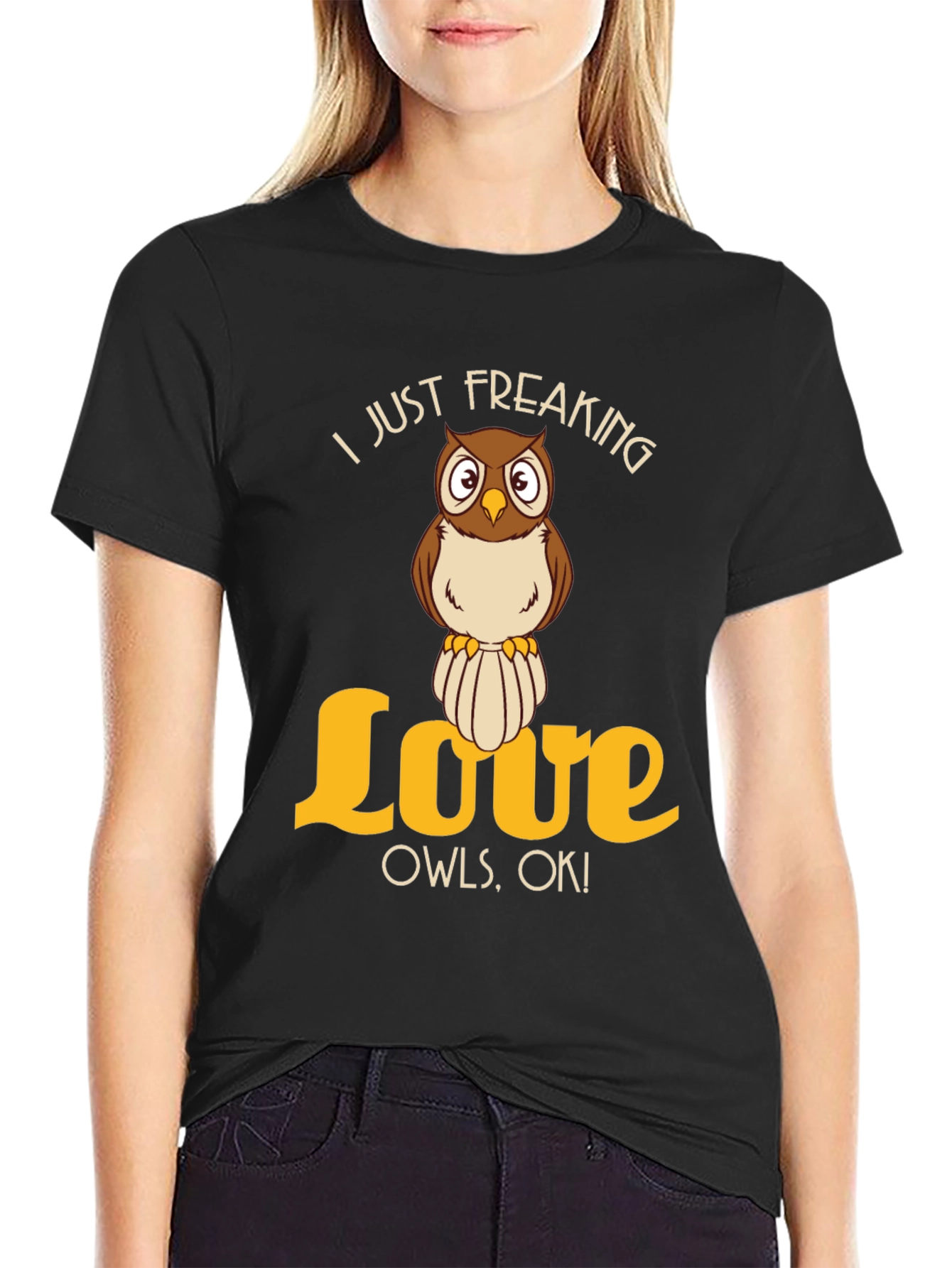 I Just Freaking Love Owls T-Shirt