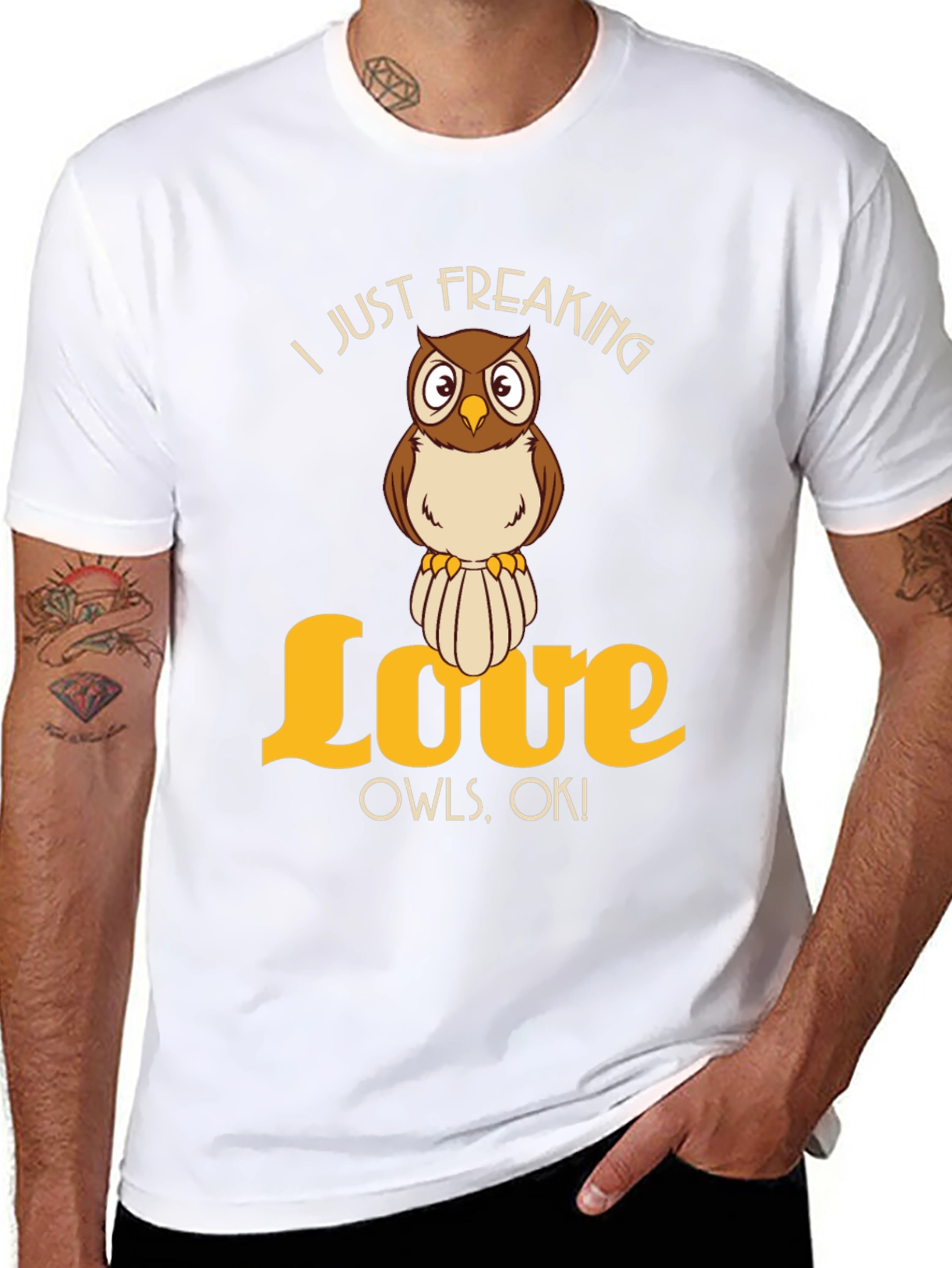 I Just Freaking Love Owls T-Shirt