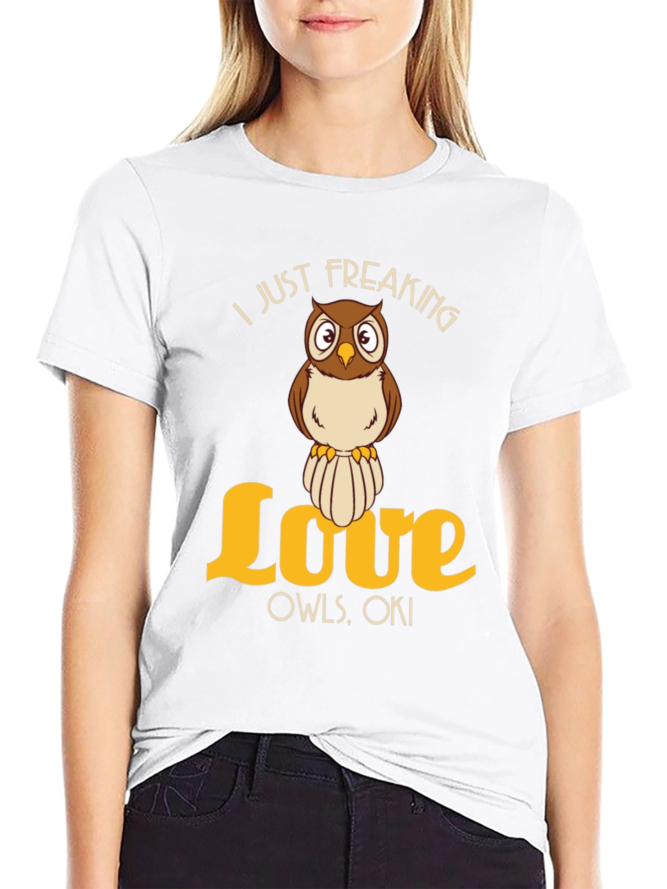 I Just Freaking Love Owls T-Shirt