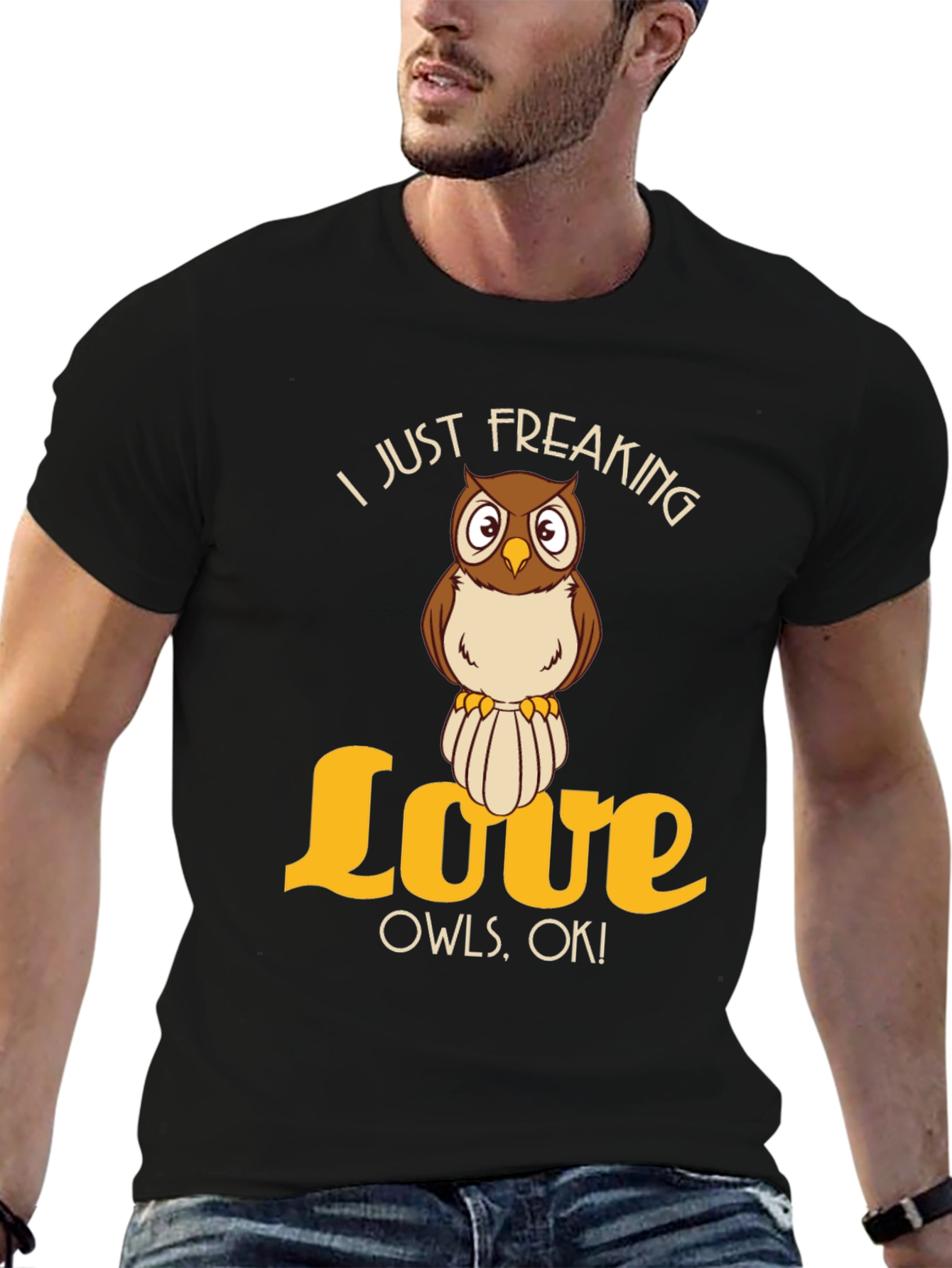 I Just Freaking Love Owls T-Shirt