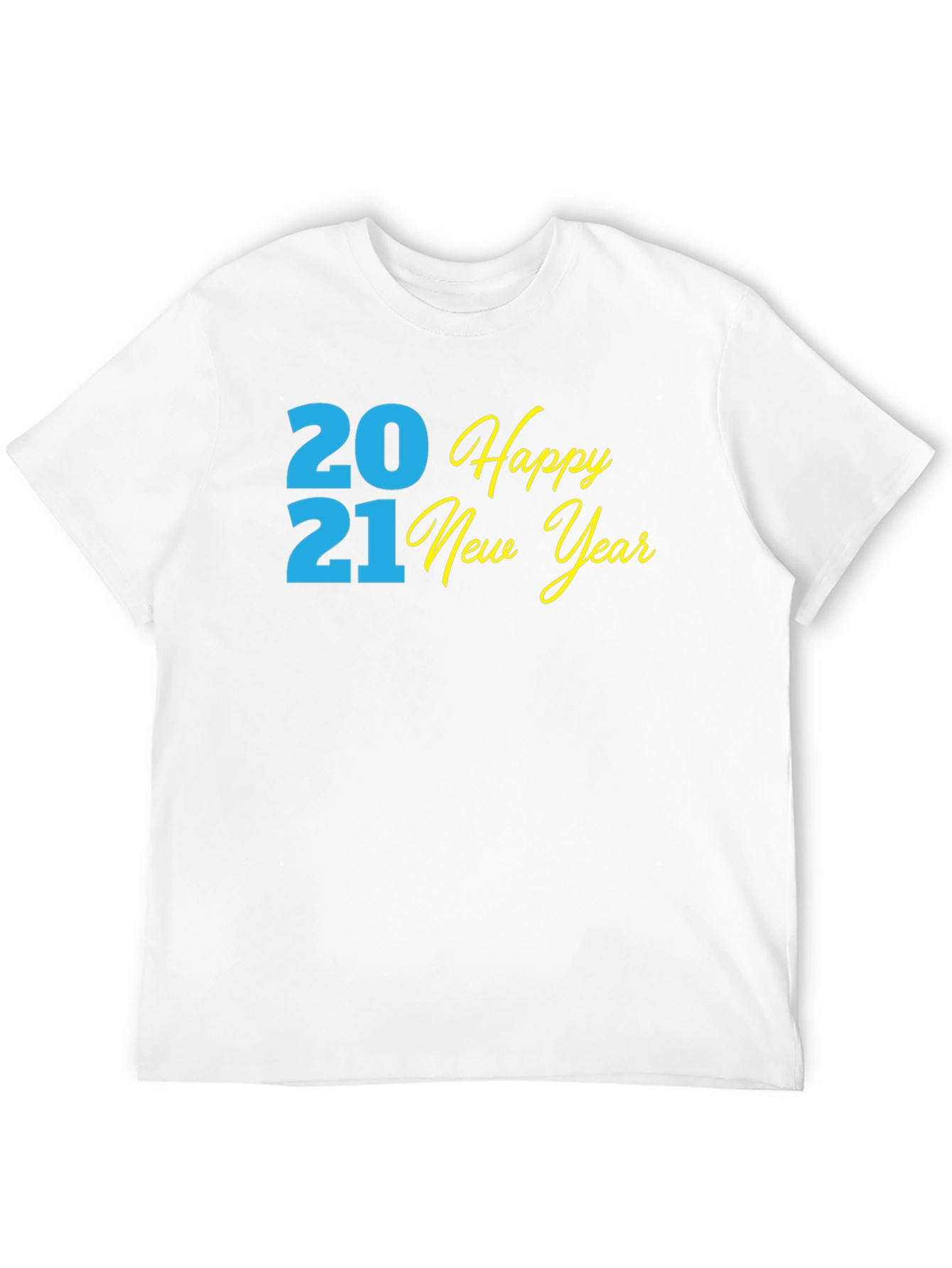 Happy New Year 2021 Black T-Shirt
