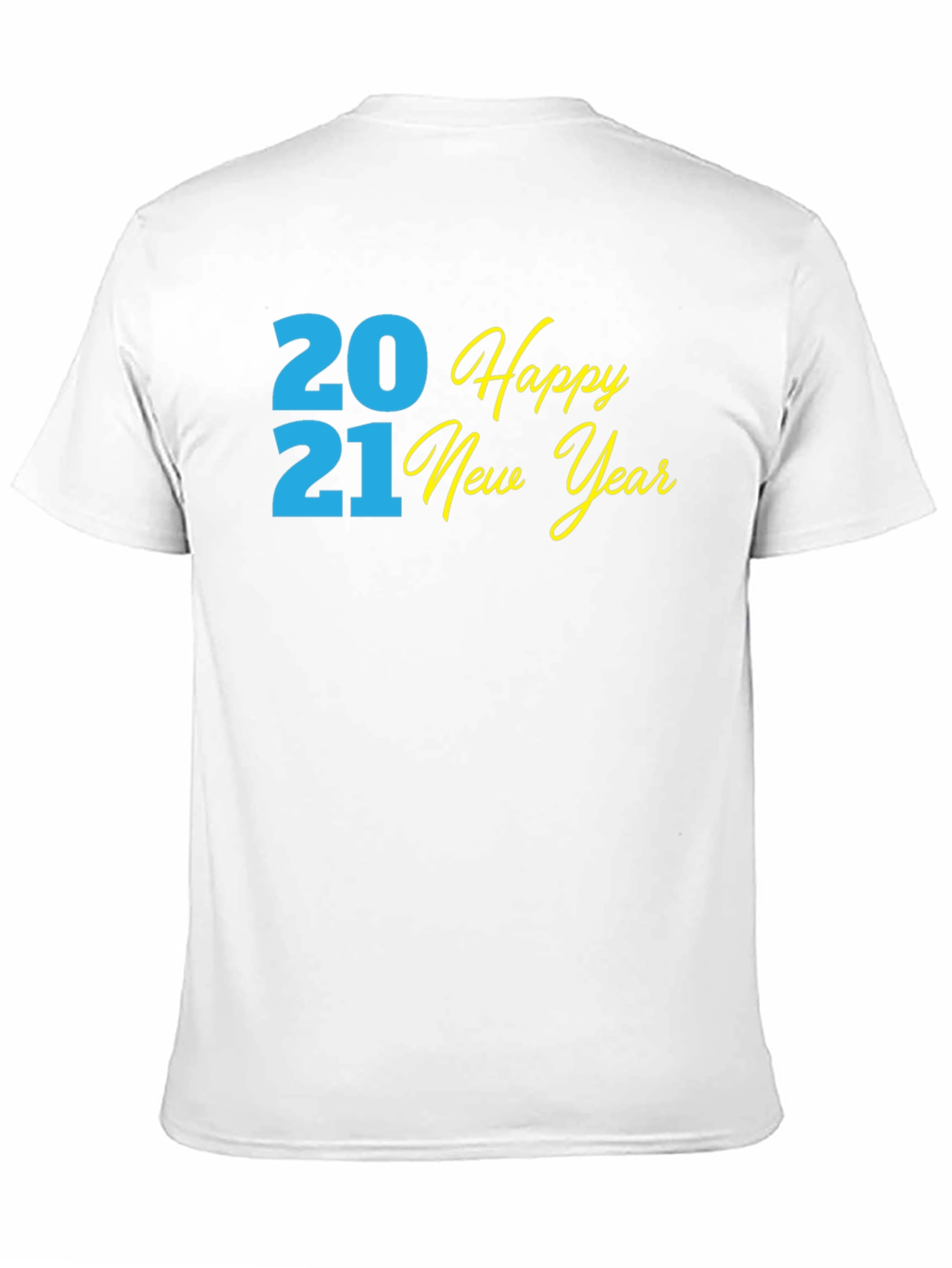 Happy New Year 2021 Black T-Shirt