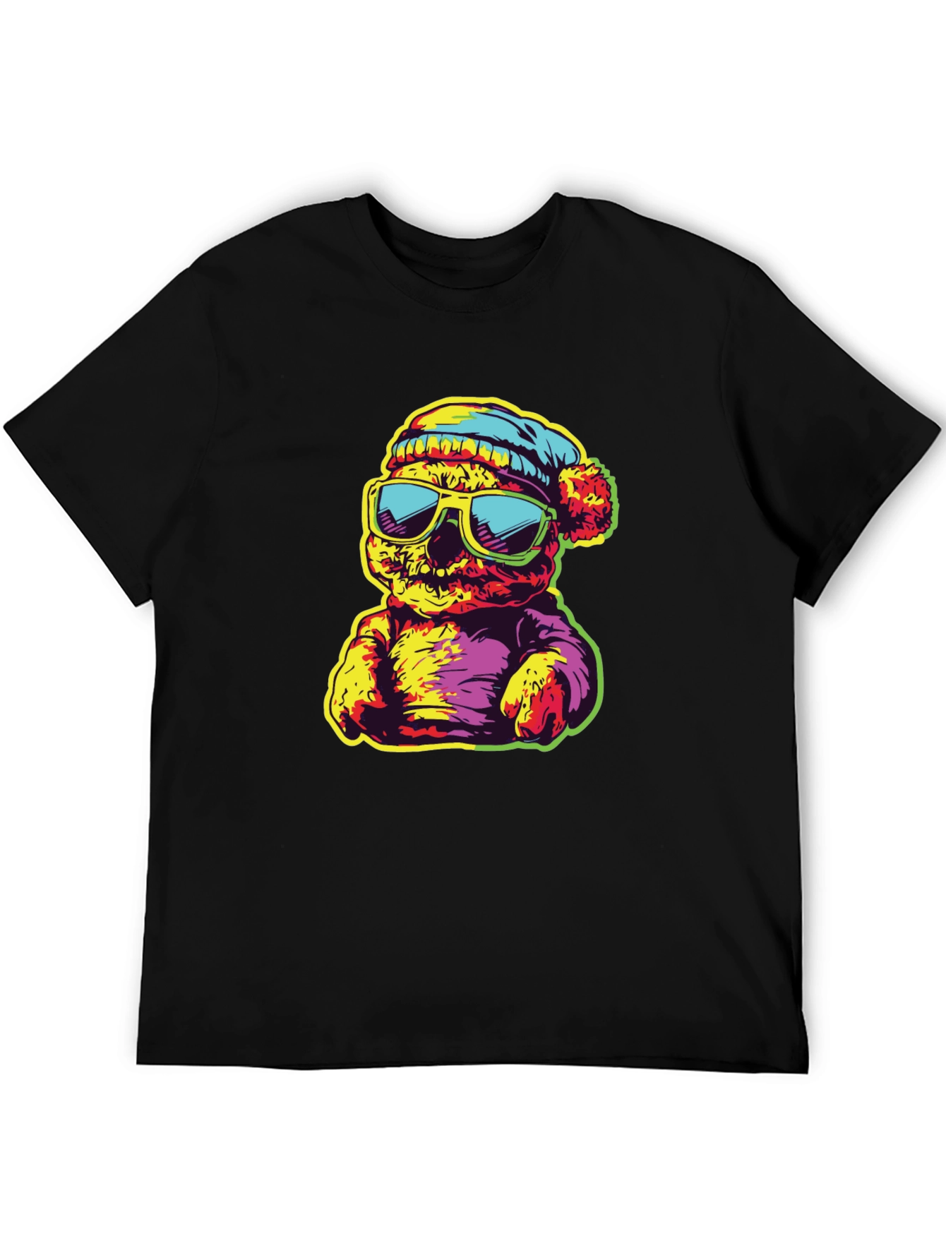 Cool Bear Graphic Print T-Shirt