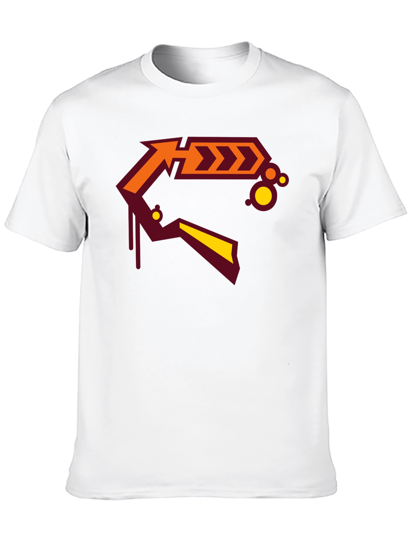 Bold Graphic Arrow Design T-Shirt