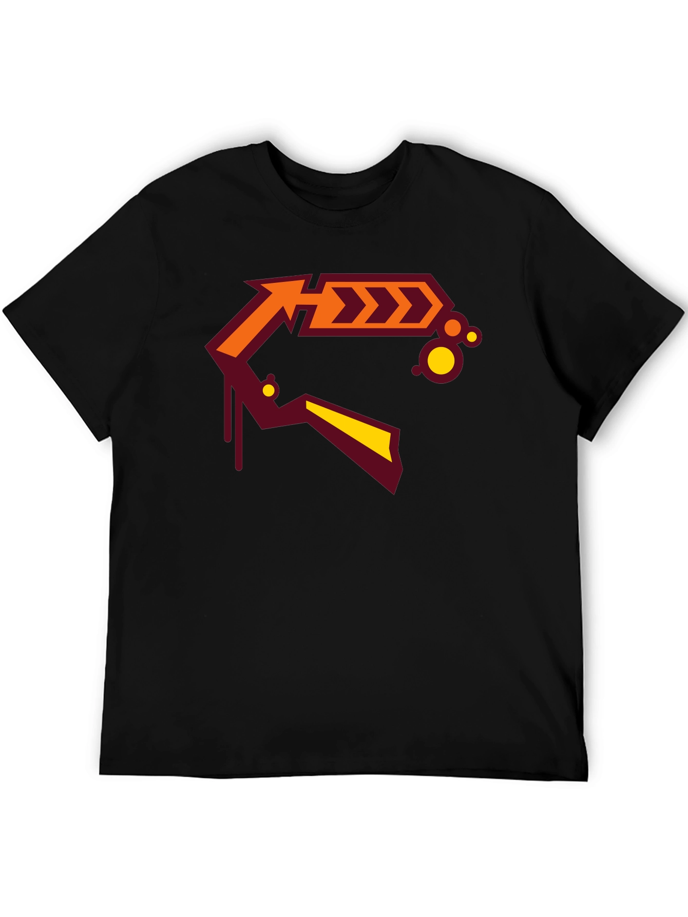 Bold Graphic Arrow Design T-Shirt