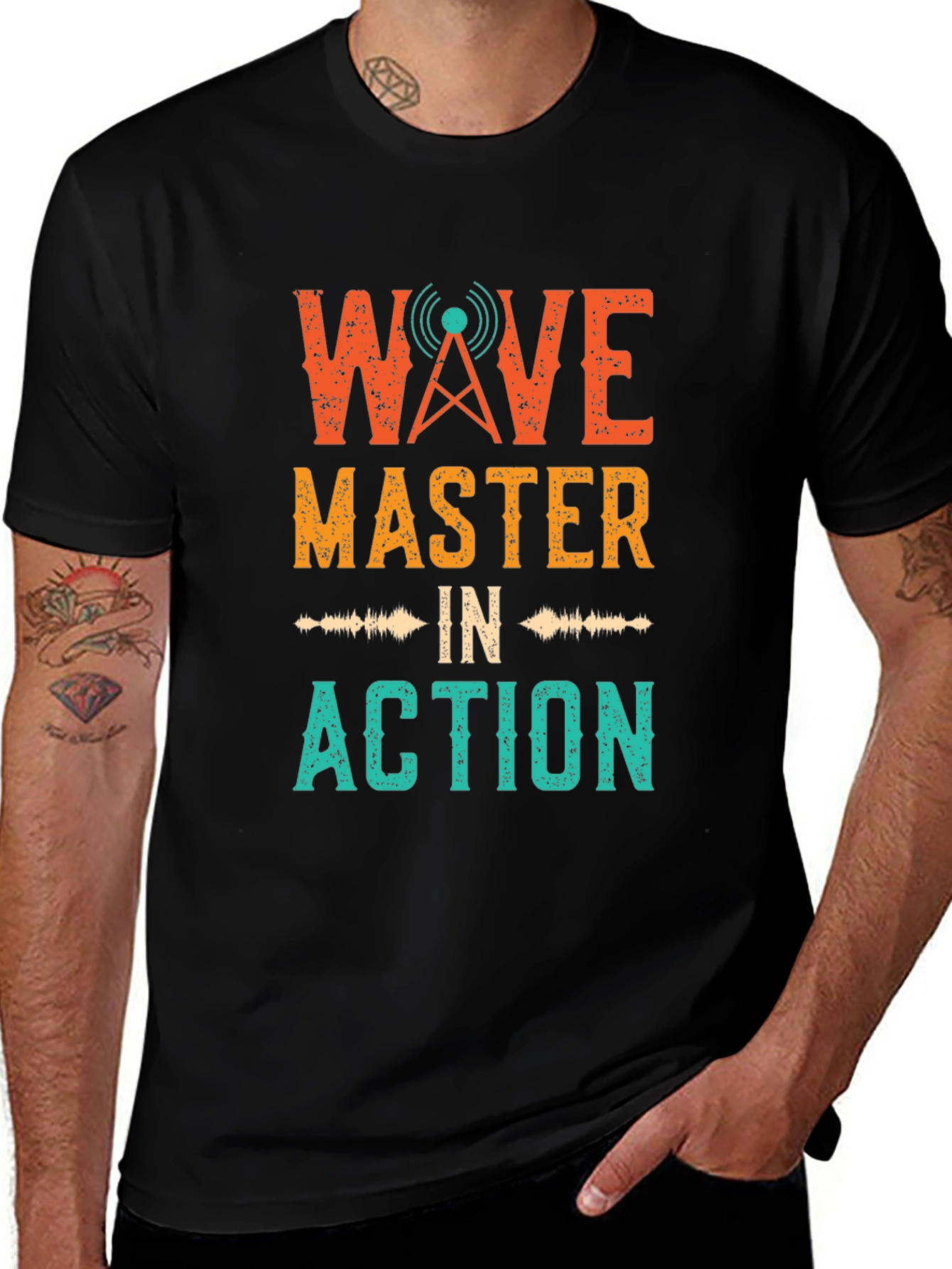 Wave Master In Action T-Shirt