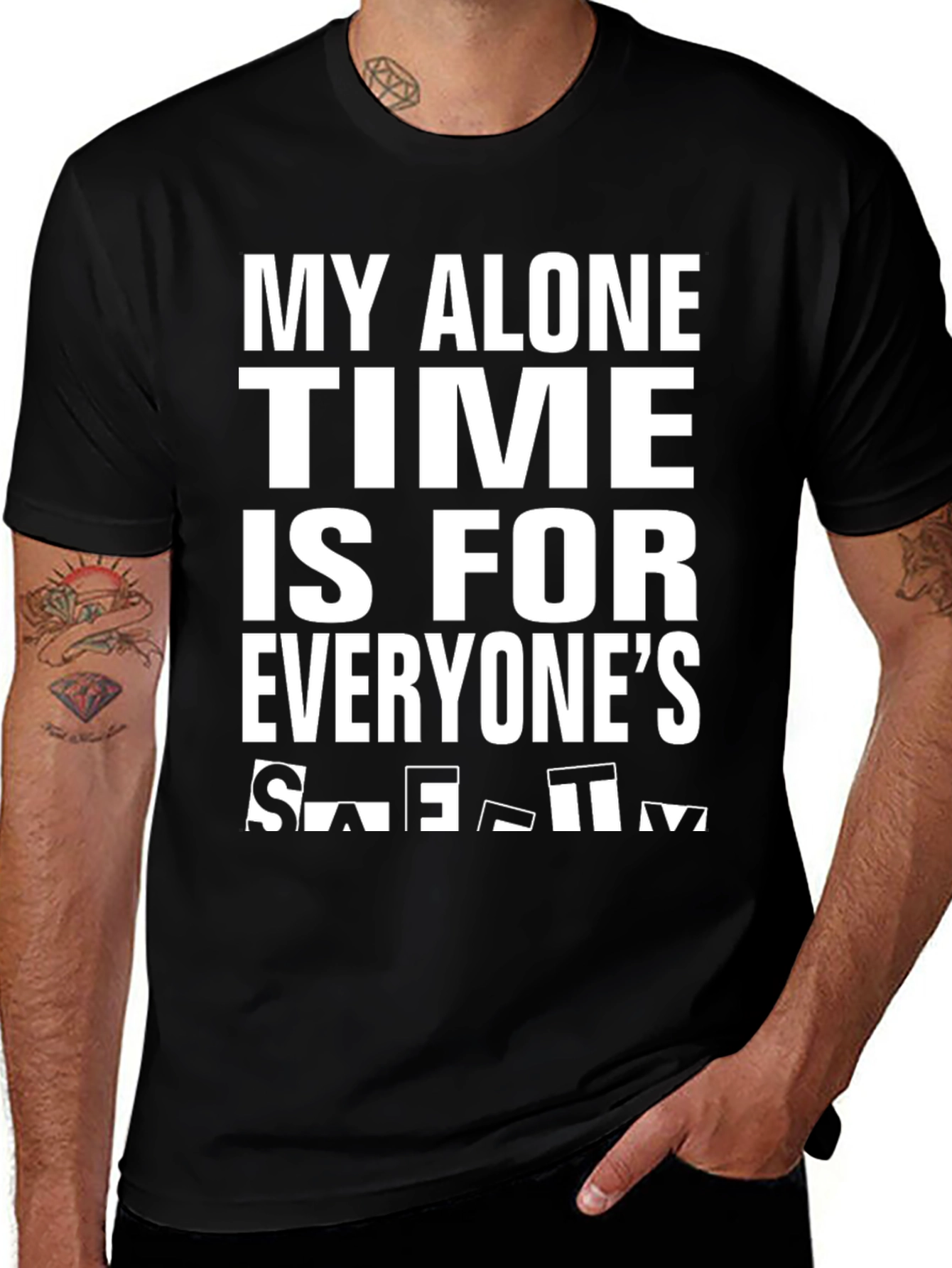 My Alone Time Funny Graphic T-Shirt