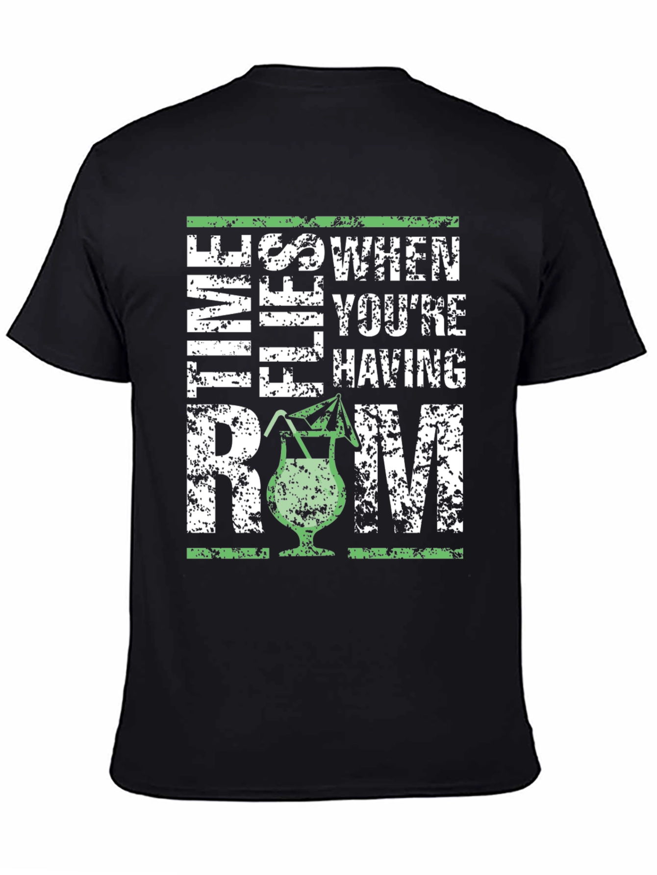 Its Always Rum Time Mens Graphic Tee