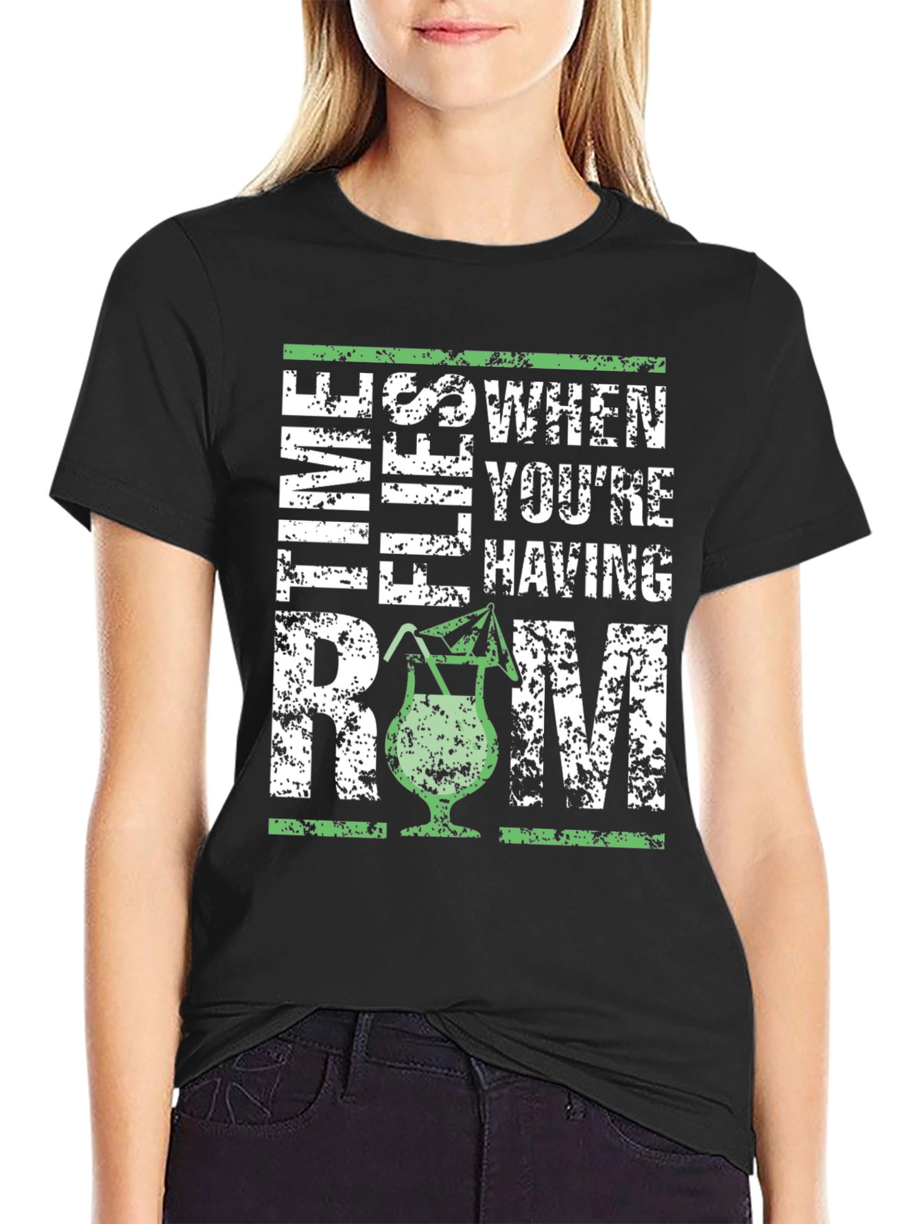 Its Always Rum Time Mens Graphic Tee