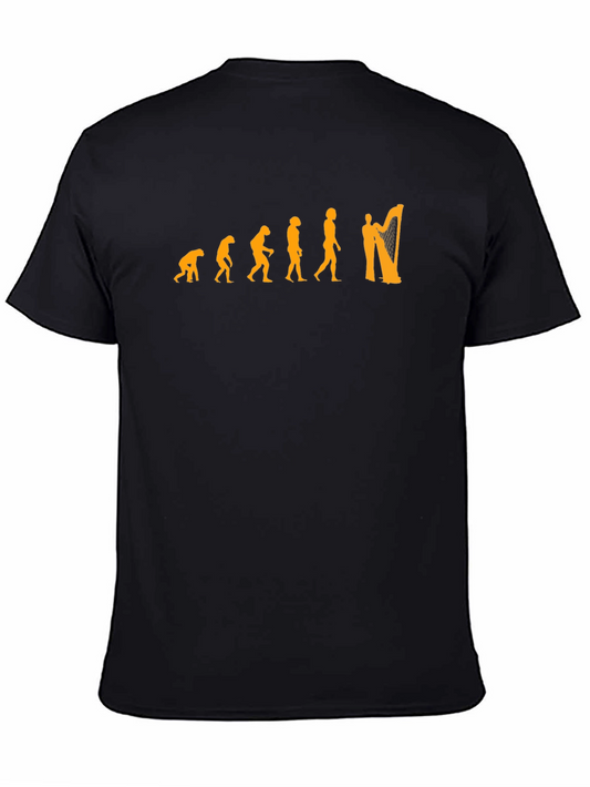 Harp Evolution T-Shirt - Music Lovers Tee