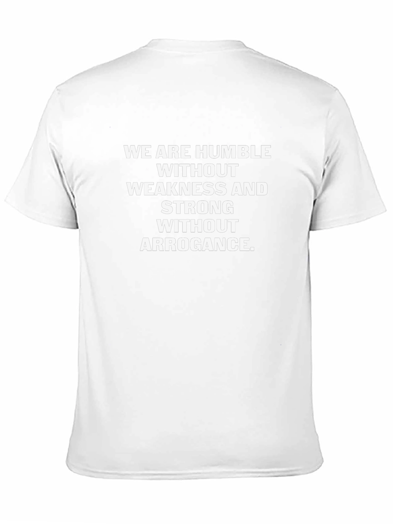 Humble & Strong Graphic T-Shirt - Black Cotton Tee