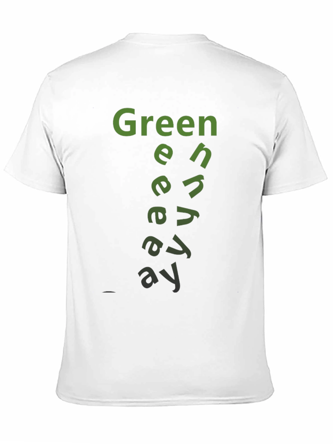 Green Energy T-Shirt - Black Cotton Tee