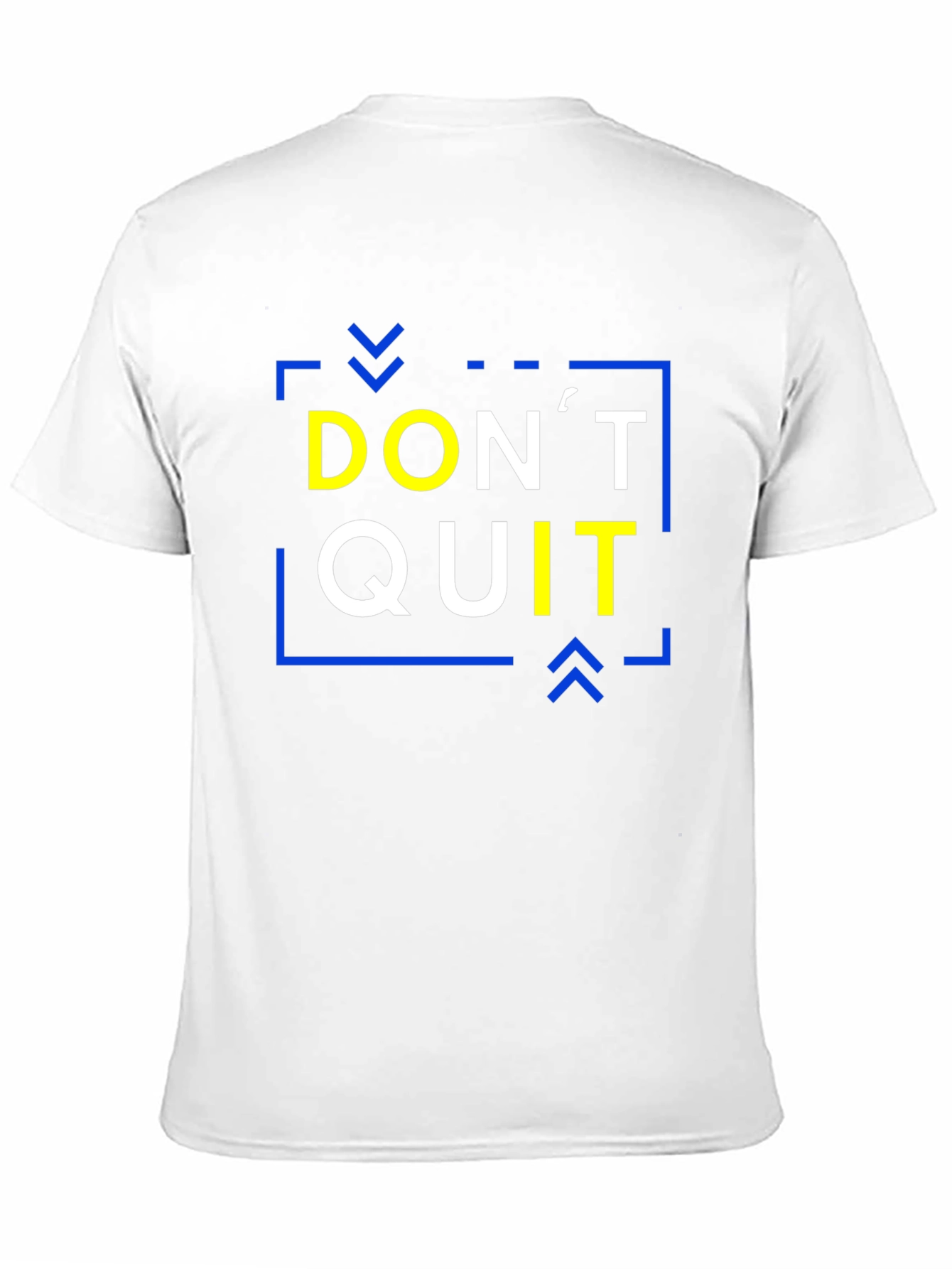 Dont Quit Motivation T-Shirt - Black