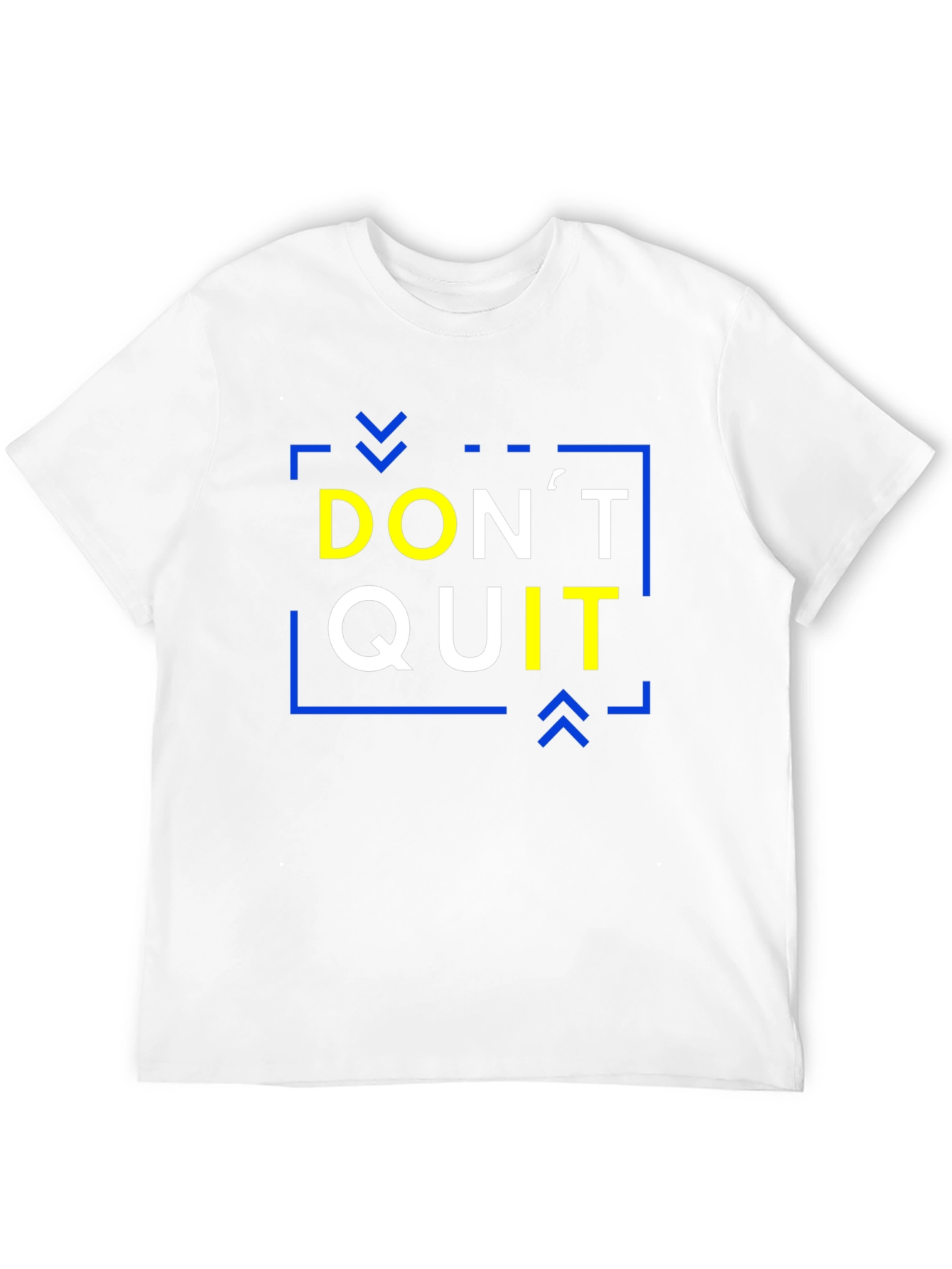 Dont Quit Motivation T-Shirt - Black