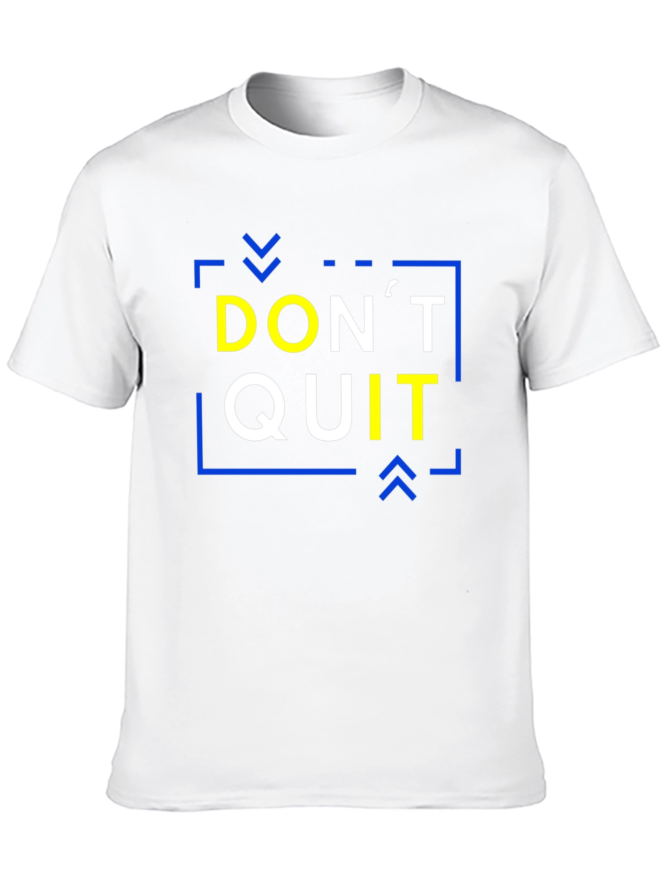 Dont Quit Motivation T-Shirt - Black