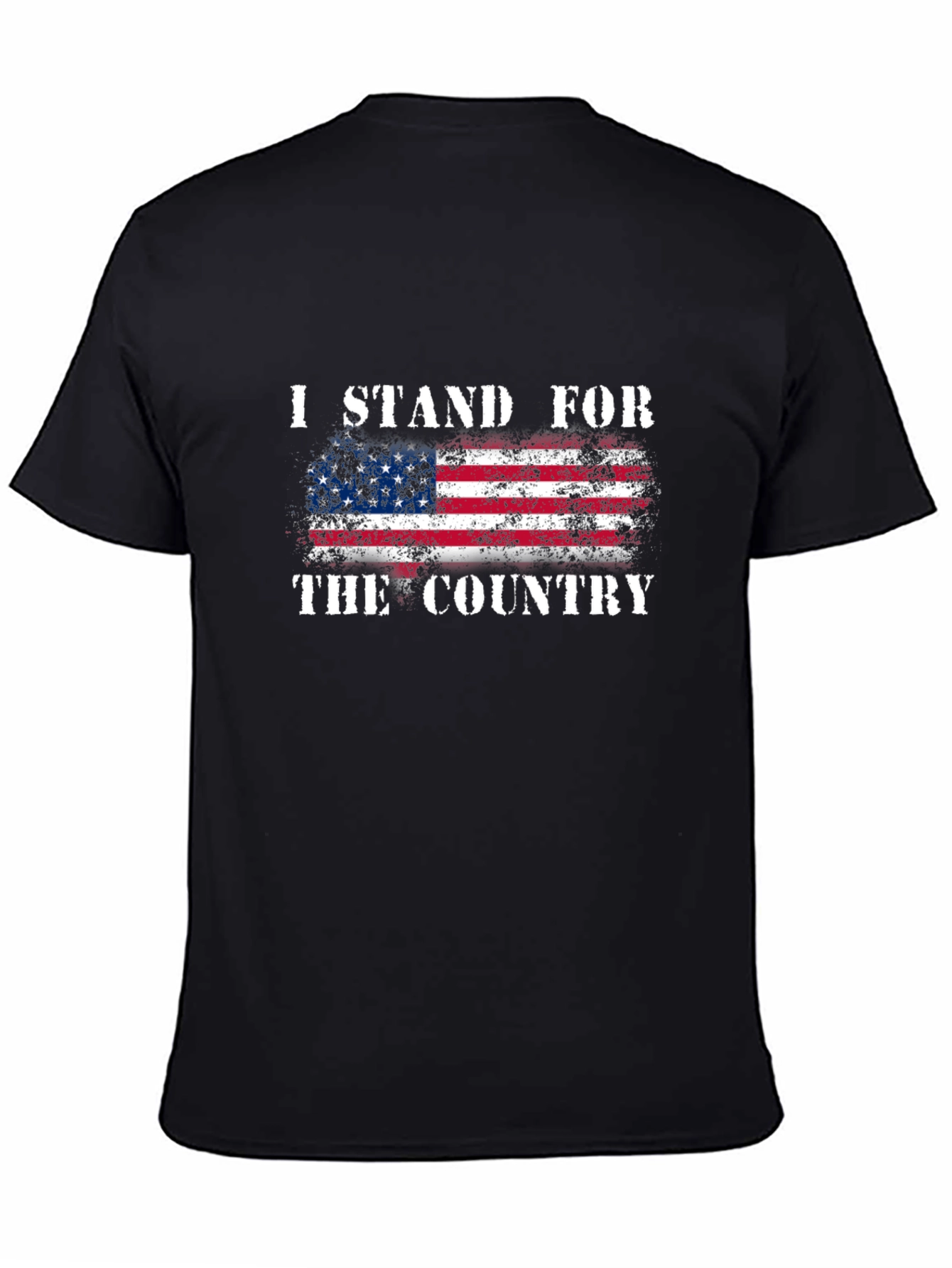 I Stand For The Country Patriotic T-Shirt