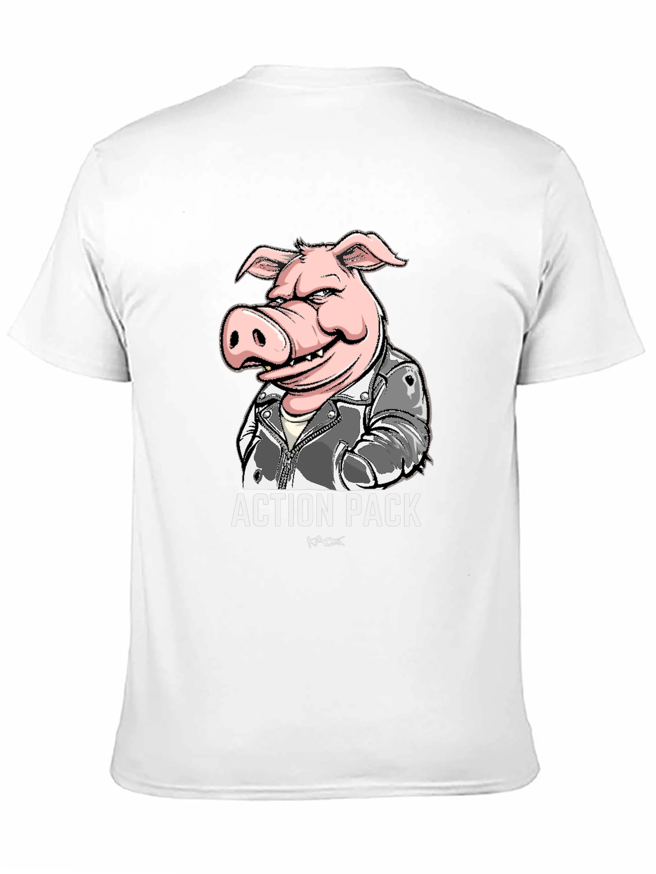 Action Pack Pig Graphic T-Shirt