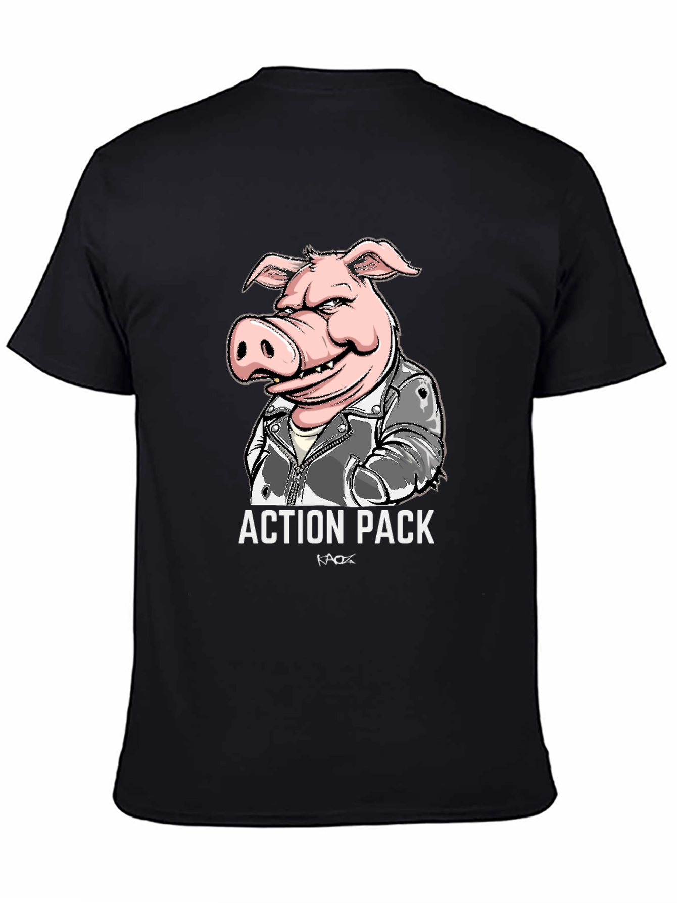 Action Pack Pig Graphic T-Shirt