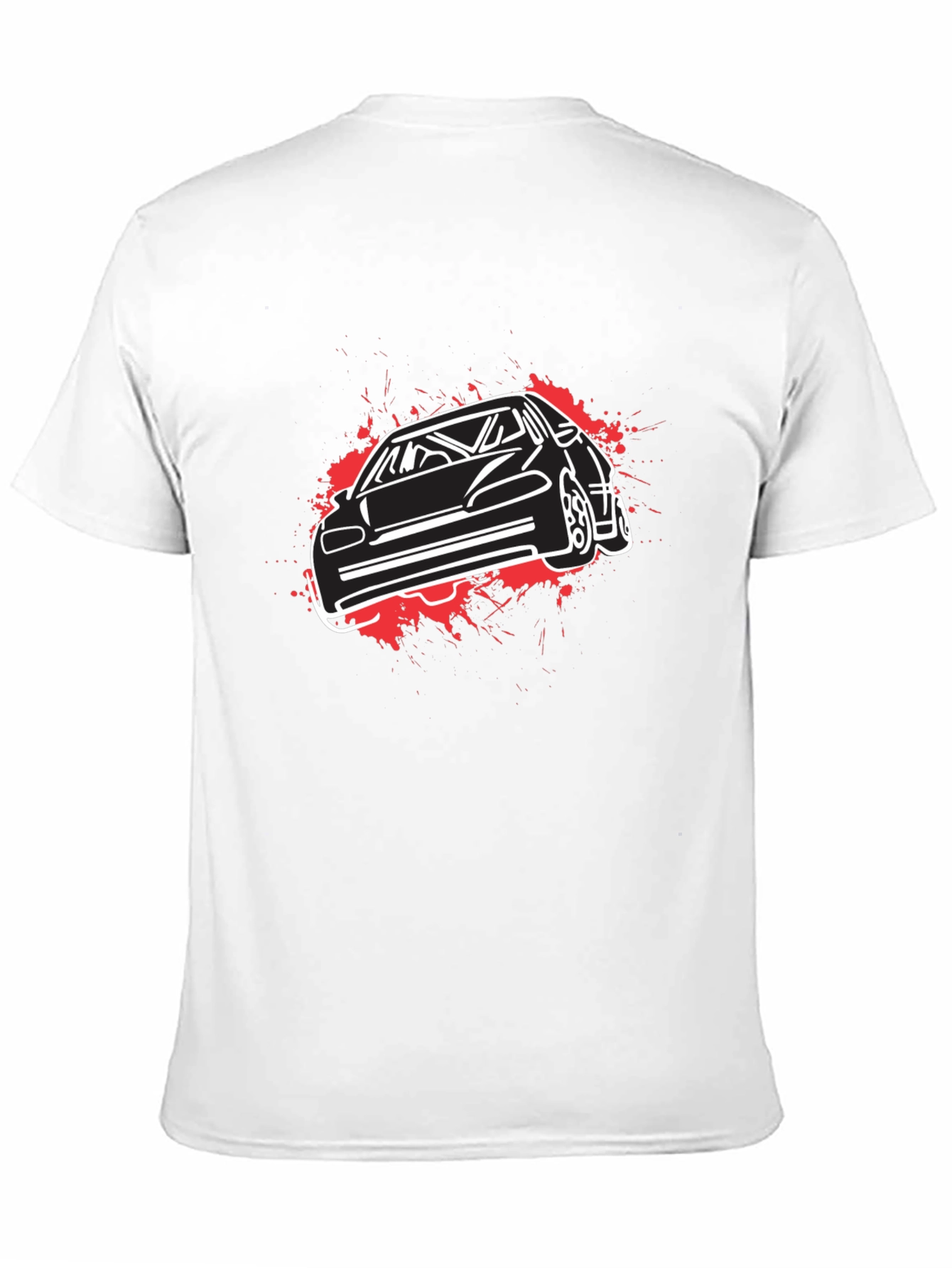 Car Graphic T-Shirt - Black