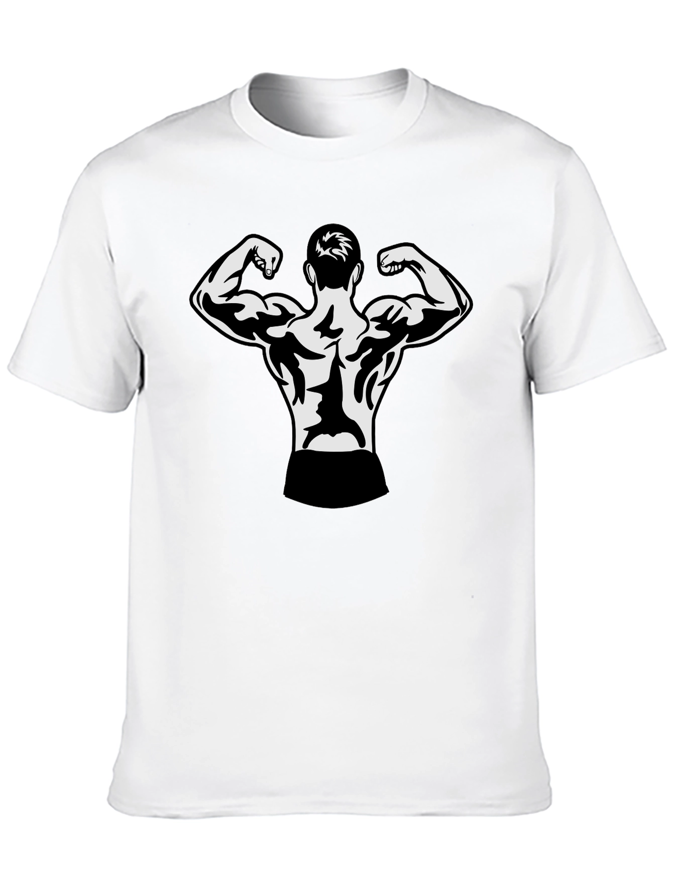 Black Bodybuilder Graphic T-Shirt