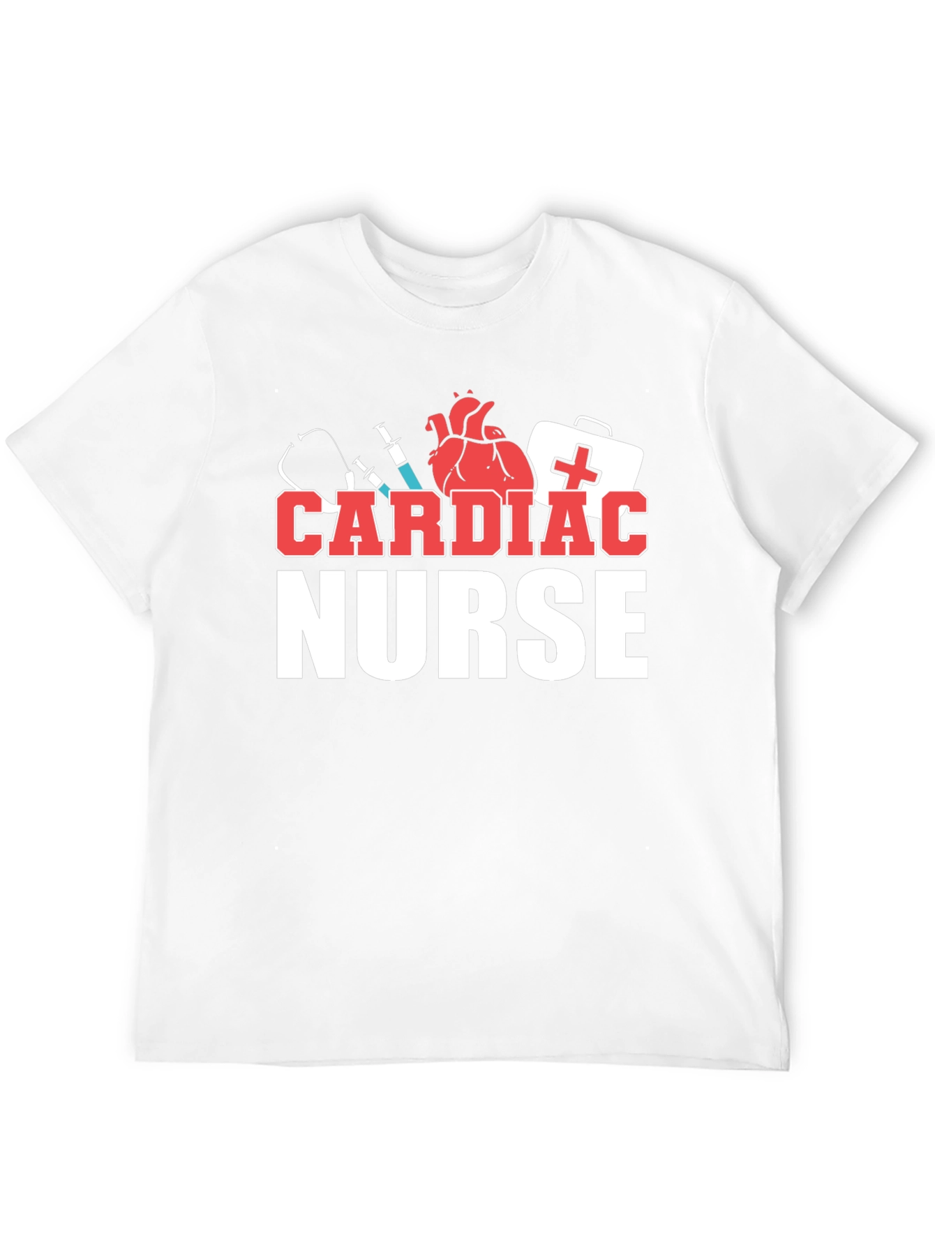 Cardiac Nurse T-Shirt - Medical Professional Apparel