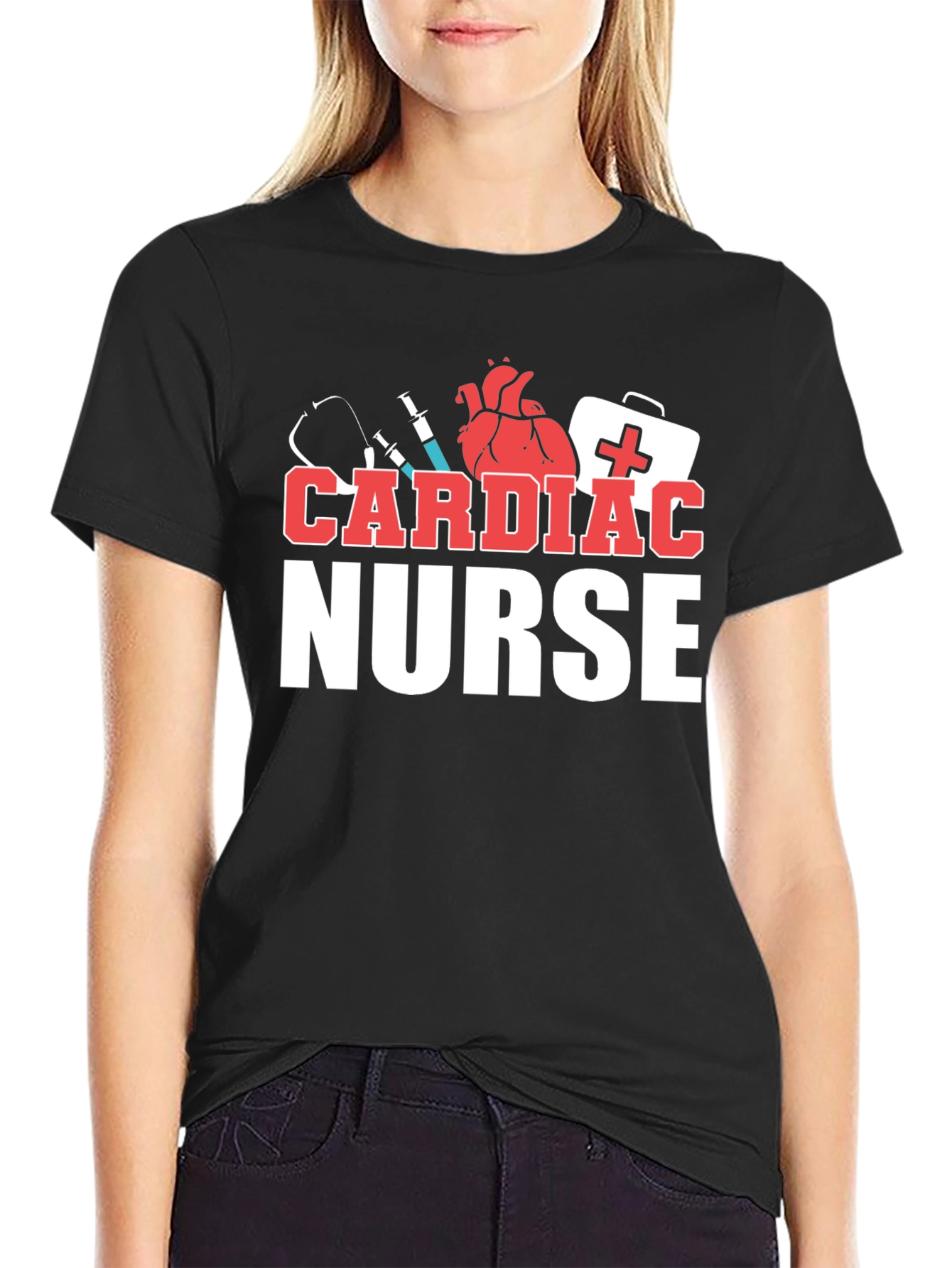 Cardiac Nurse T-Shirt - Medical Professional Apparel
