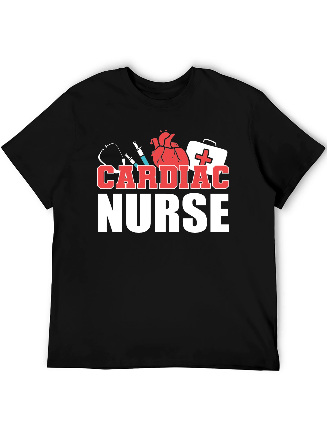 Cardiac Nurse T-Shirt - Medical Professional Apparel