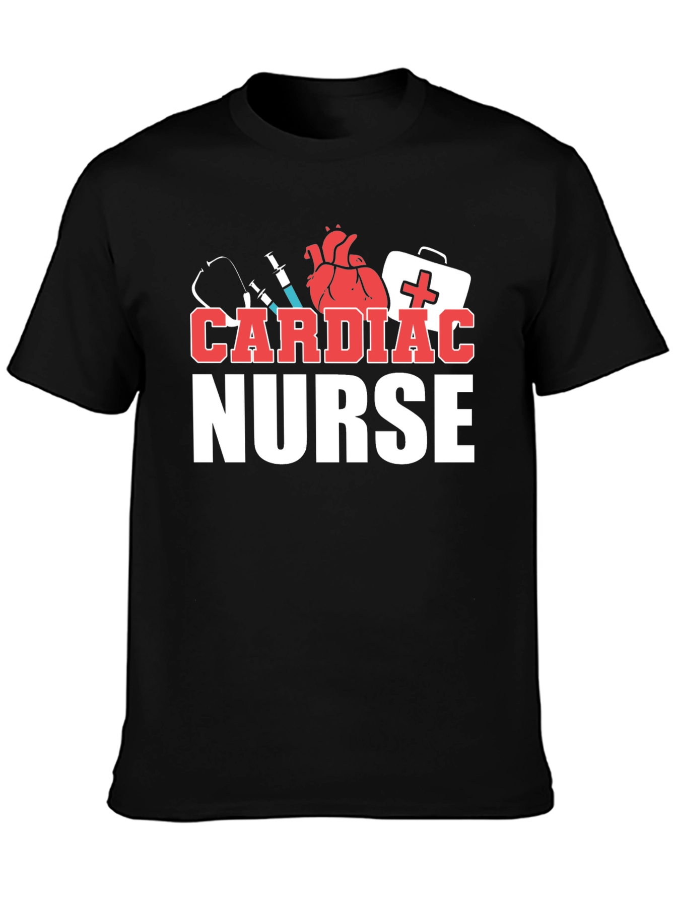 Cardiac Nurse T-Shirt - Medical Professional Apparel