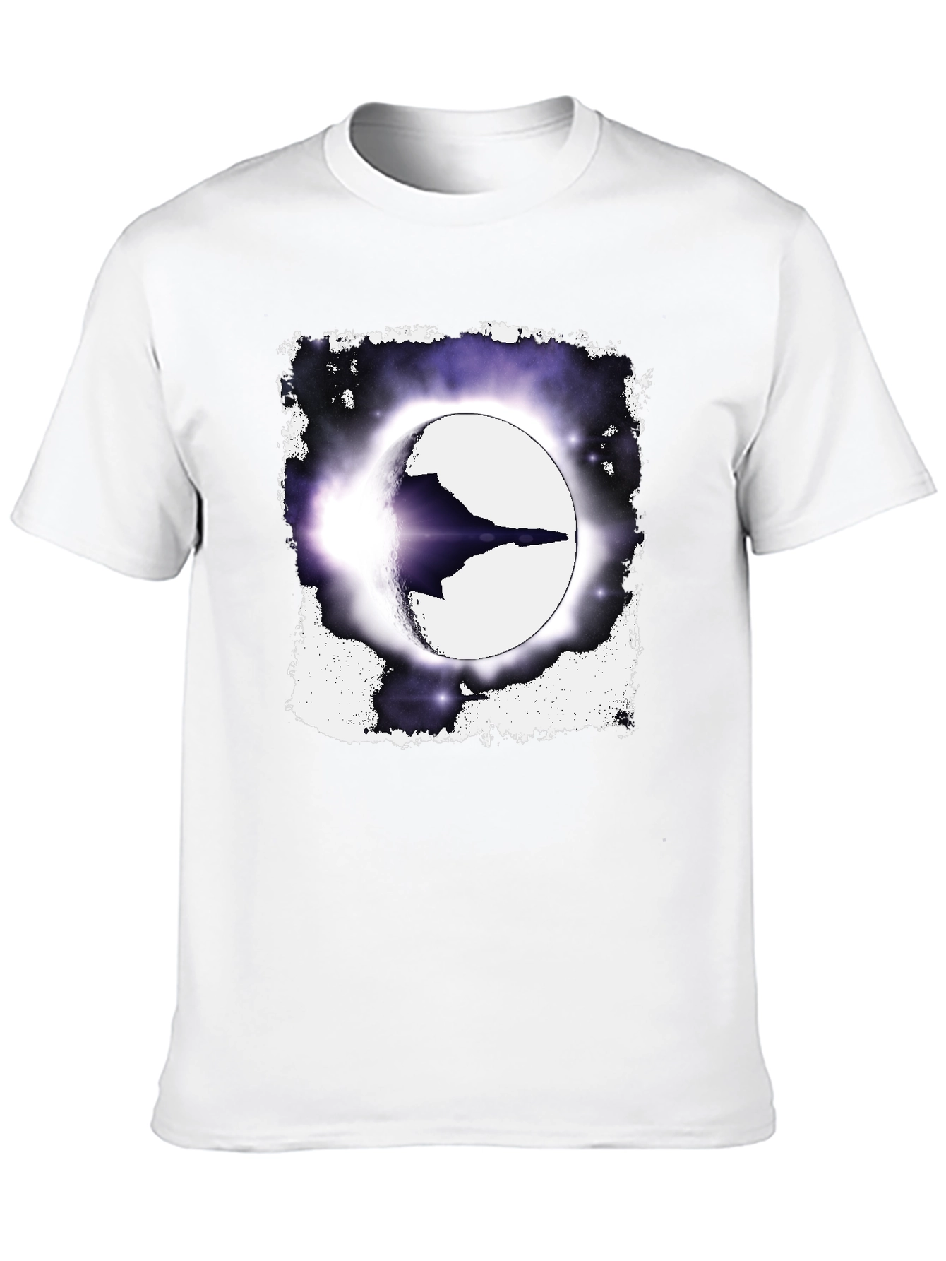 Sci-Fi Eclipse T-Shirt - Spacecraft Design
