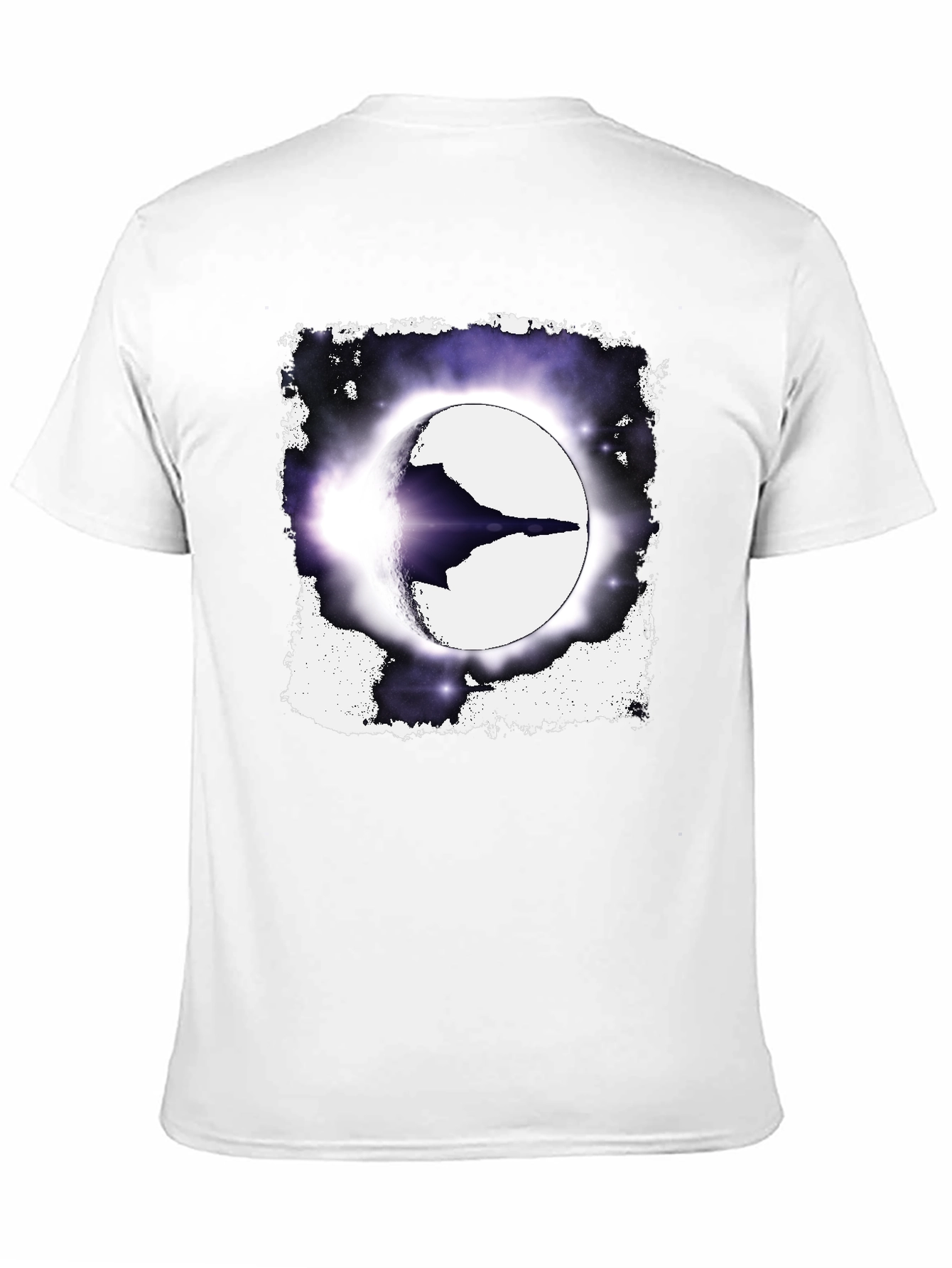 Sci-Fi Eclipse T-Shirt - Spacecraft Design