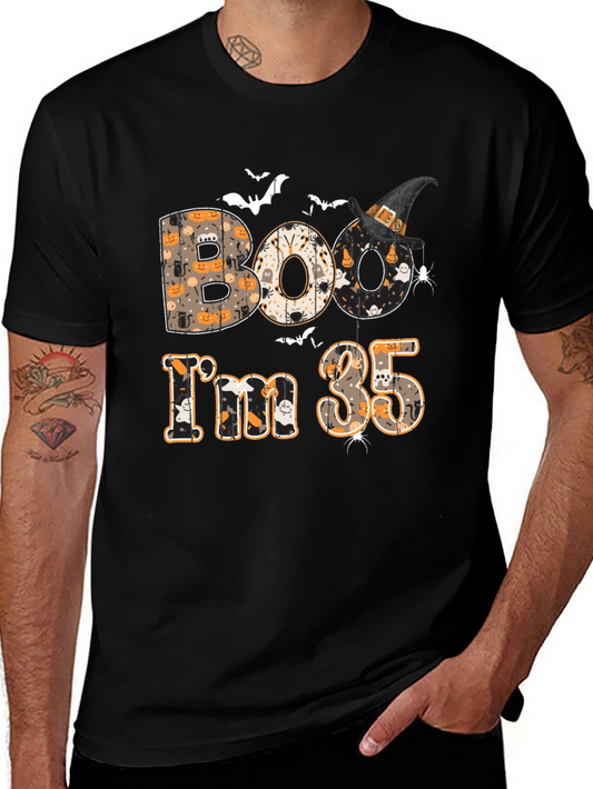 Boo Im 35 Halloween T-Shirt