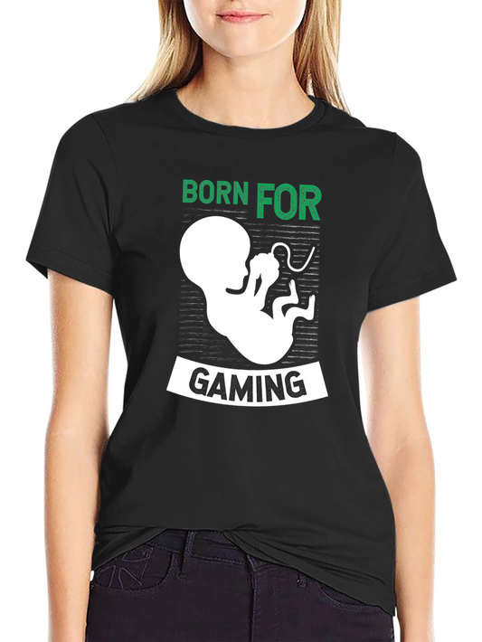 Born For Gaming Black T-Shirt