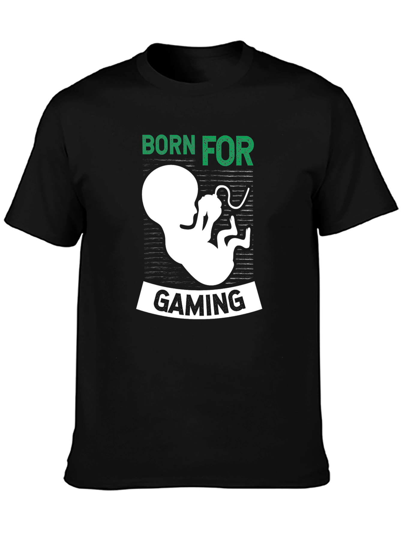 Born For Gaming Black T-Shirt